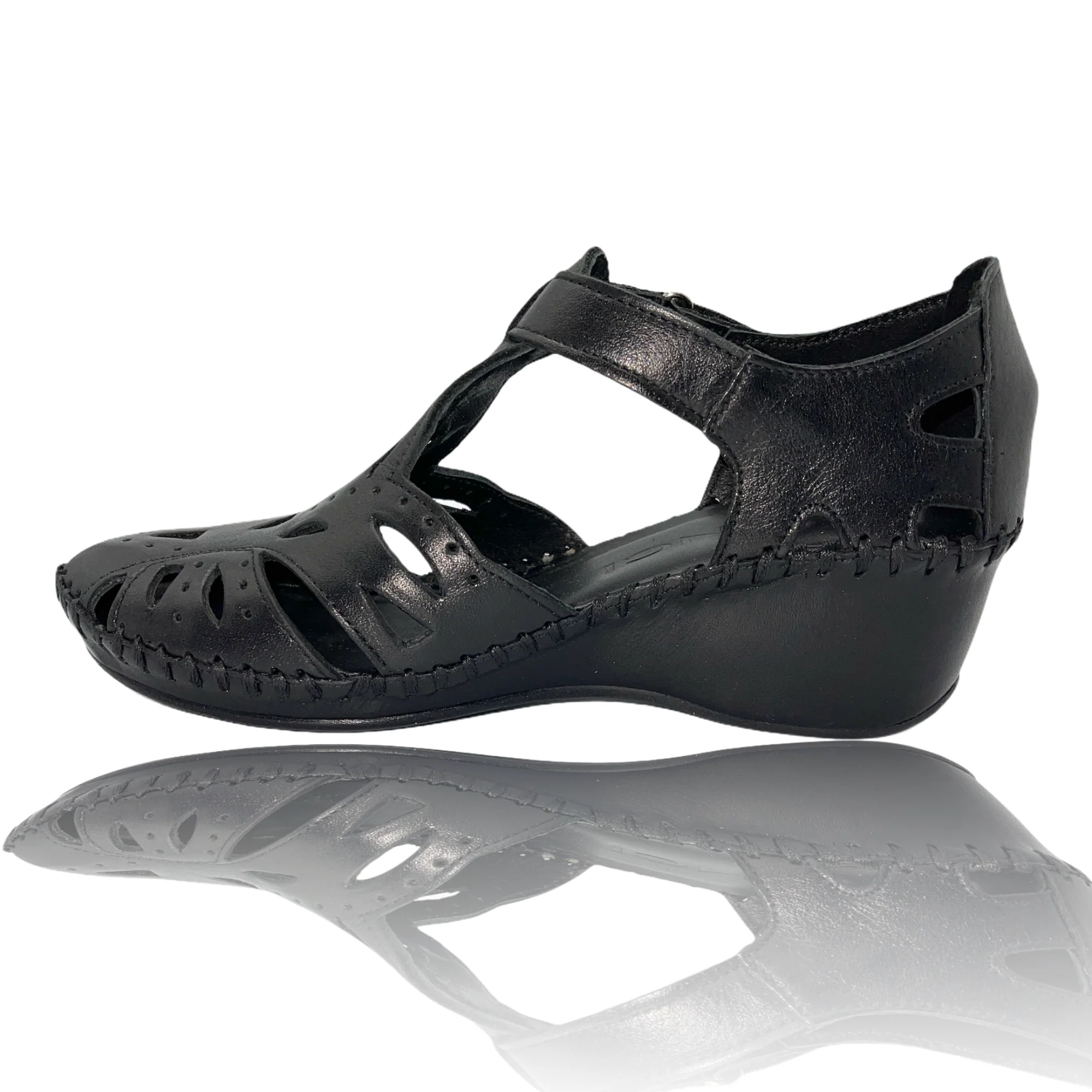 The Tonmawr Black Leather Sandal Final Sale! - Image 4