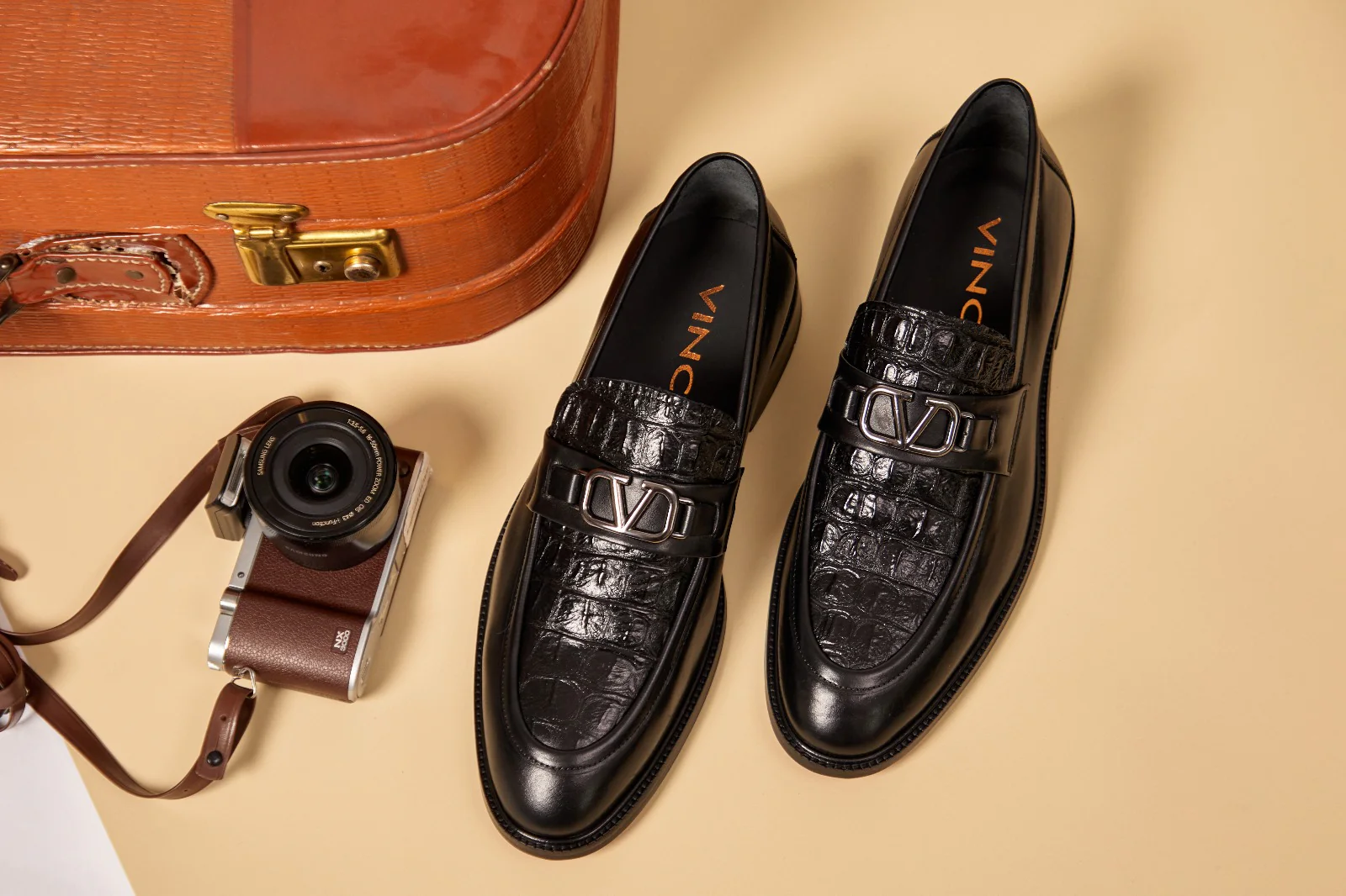 Amsterdam Black Bit Loafer Men Shoe - Image 10