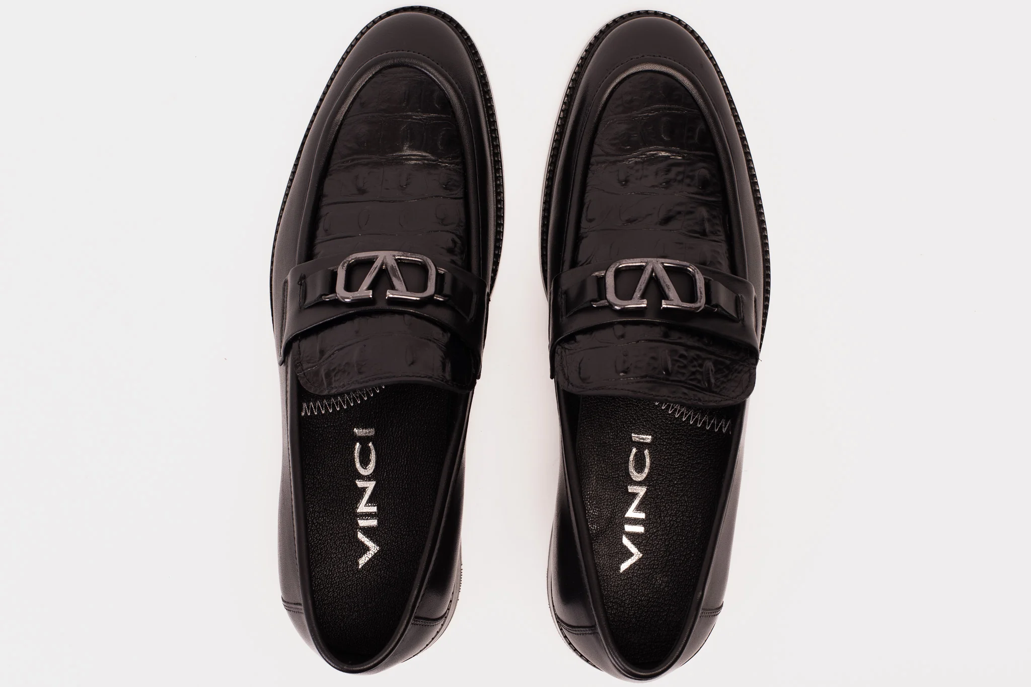Amsterdam Black Bit Loafer Men Shoe - Image 5