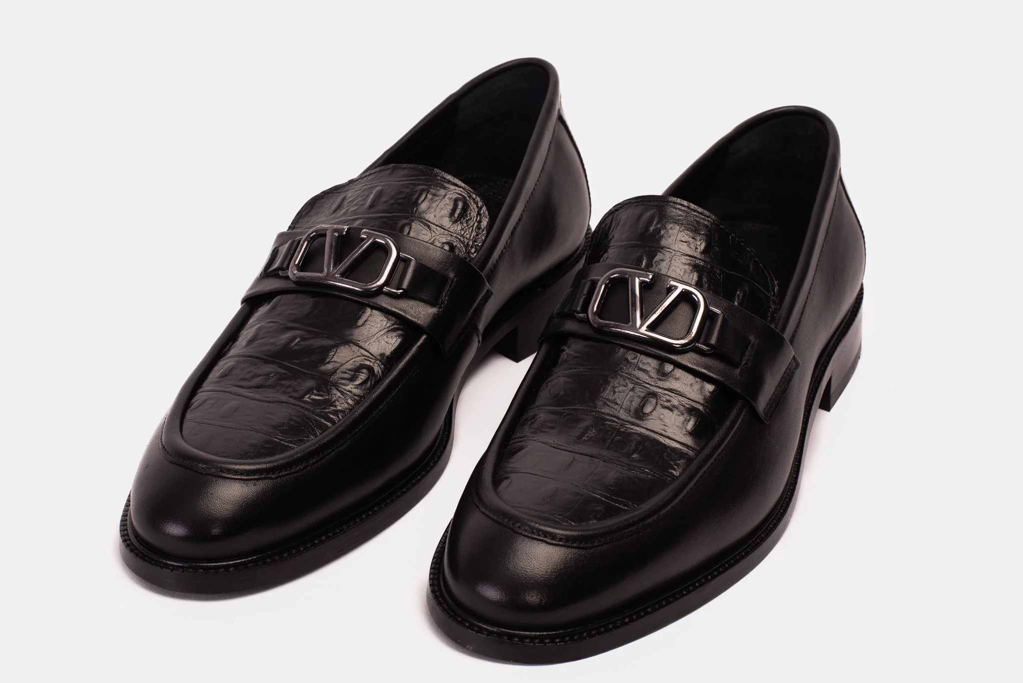 Amsterdam Black Bit Loafer Men Shoe - Image 7