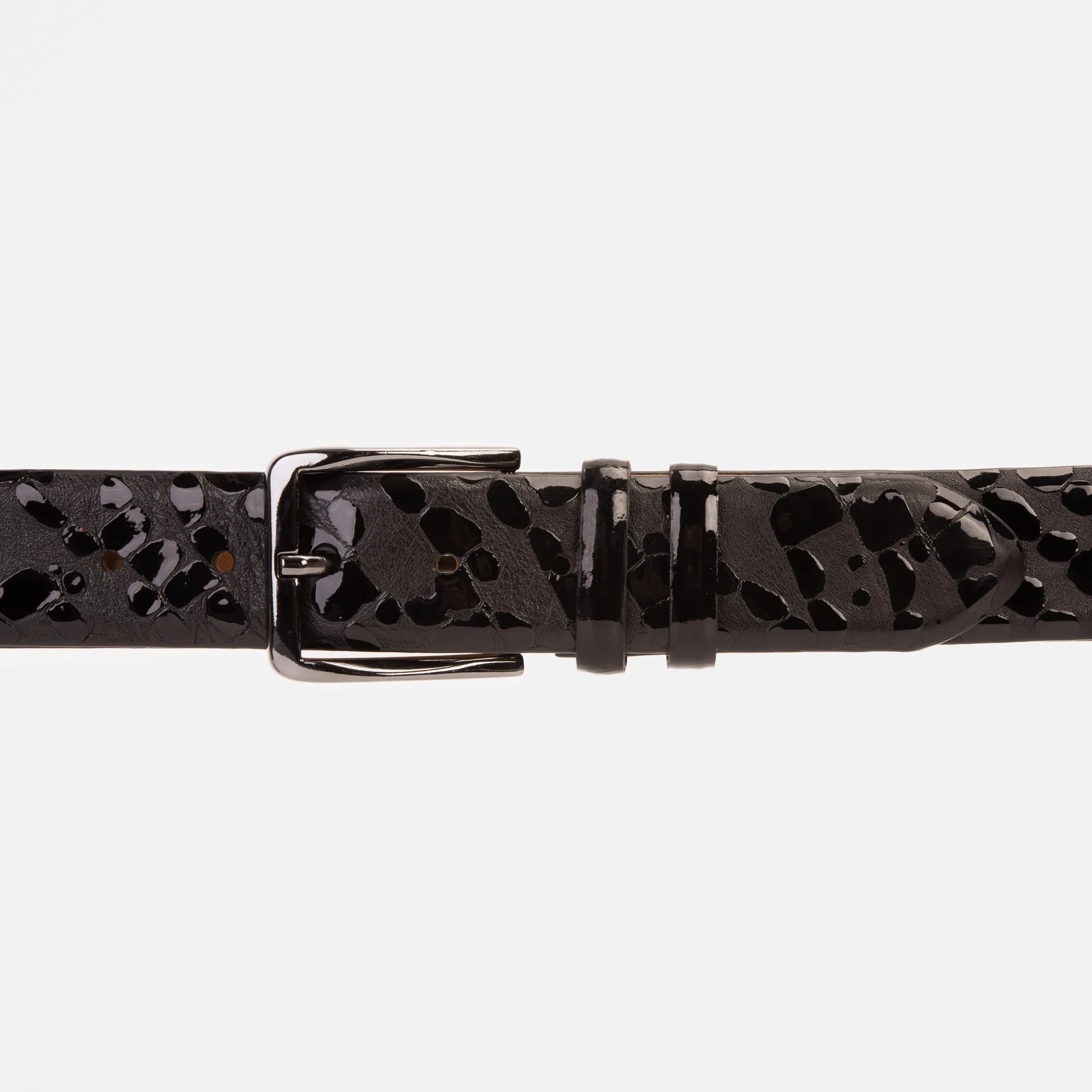 The Arnold Black Leather Belt - Image 2