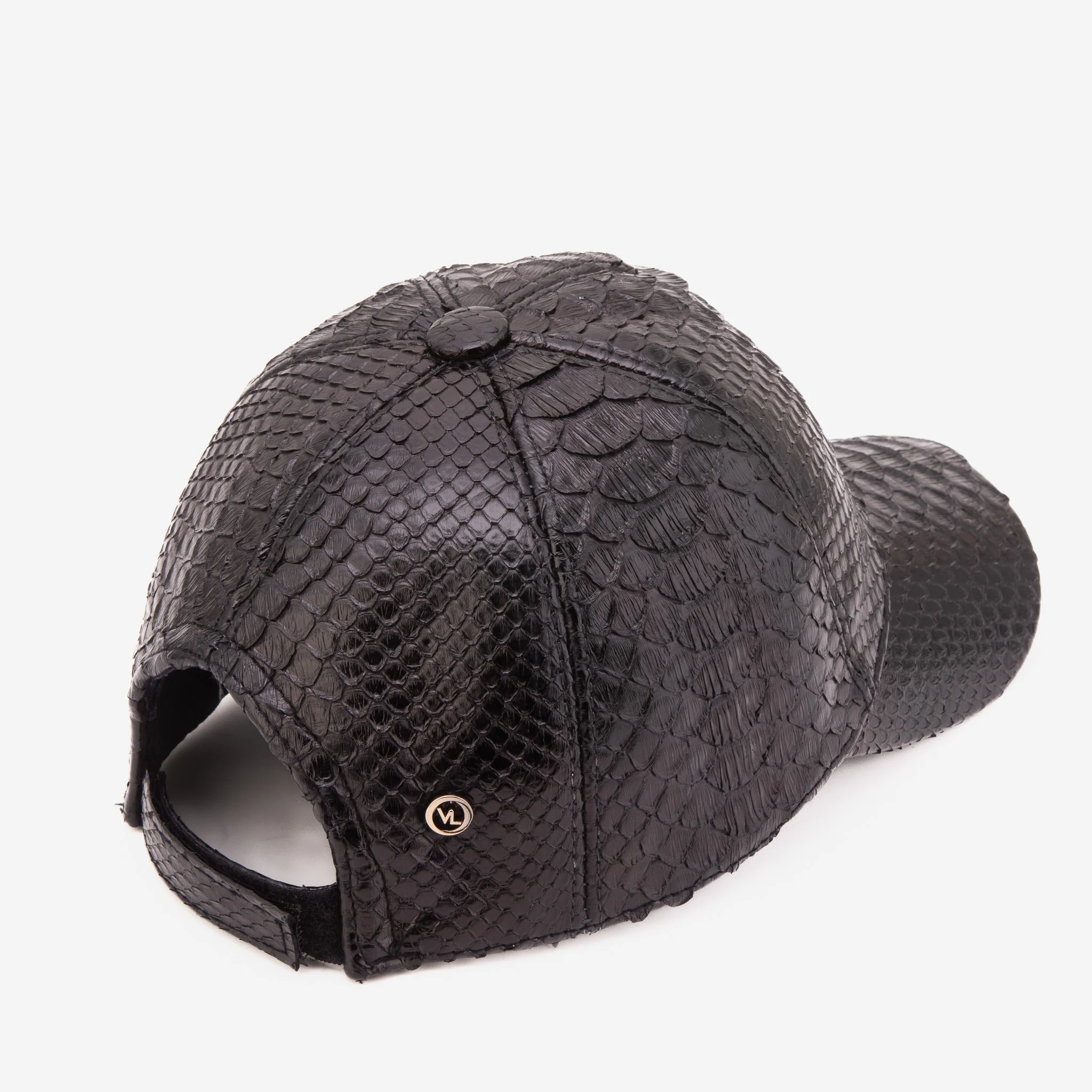 Boss Black Python Leather Cap - Image 9