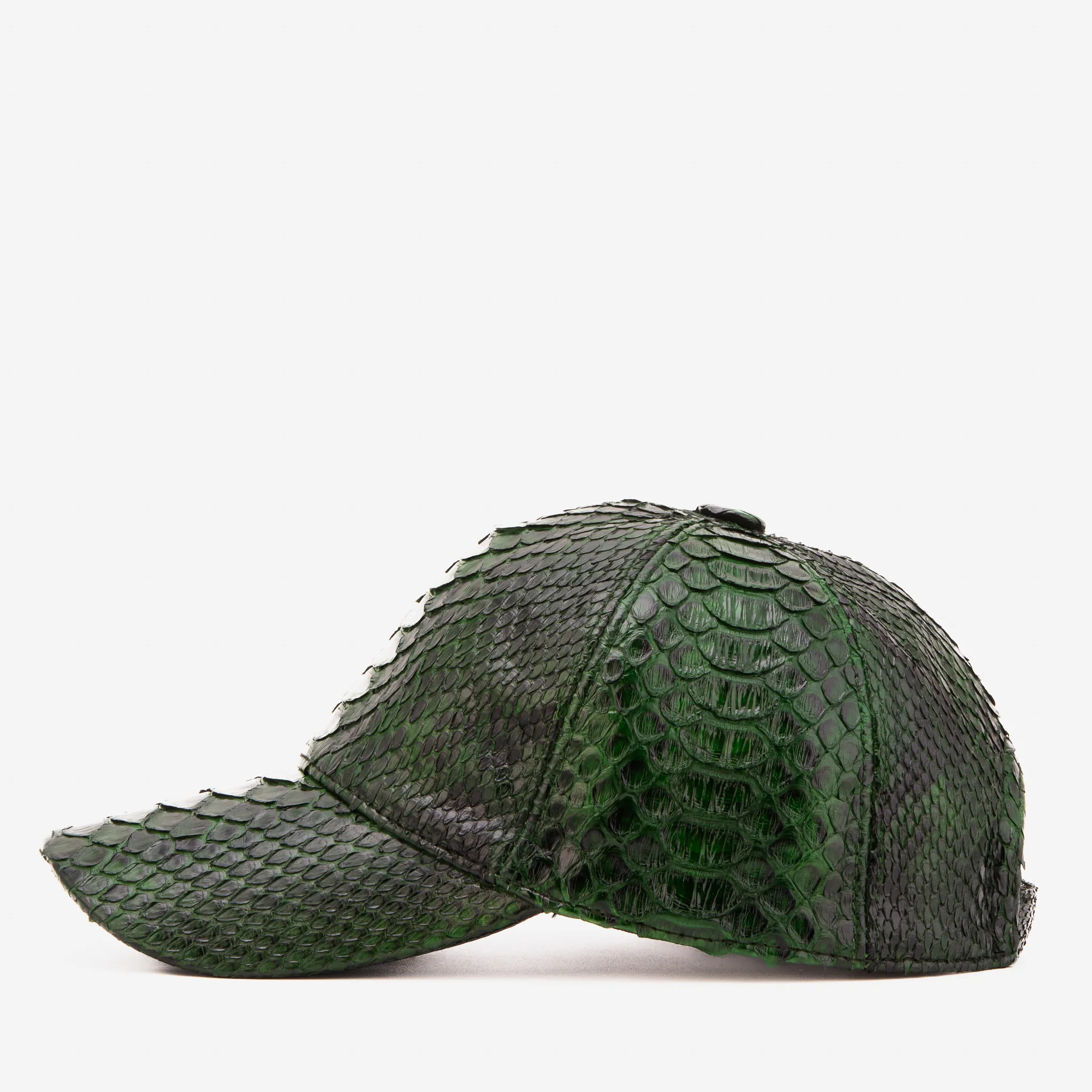 Boss Green Python Leather Cap - Image 8