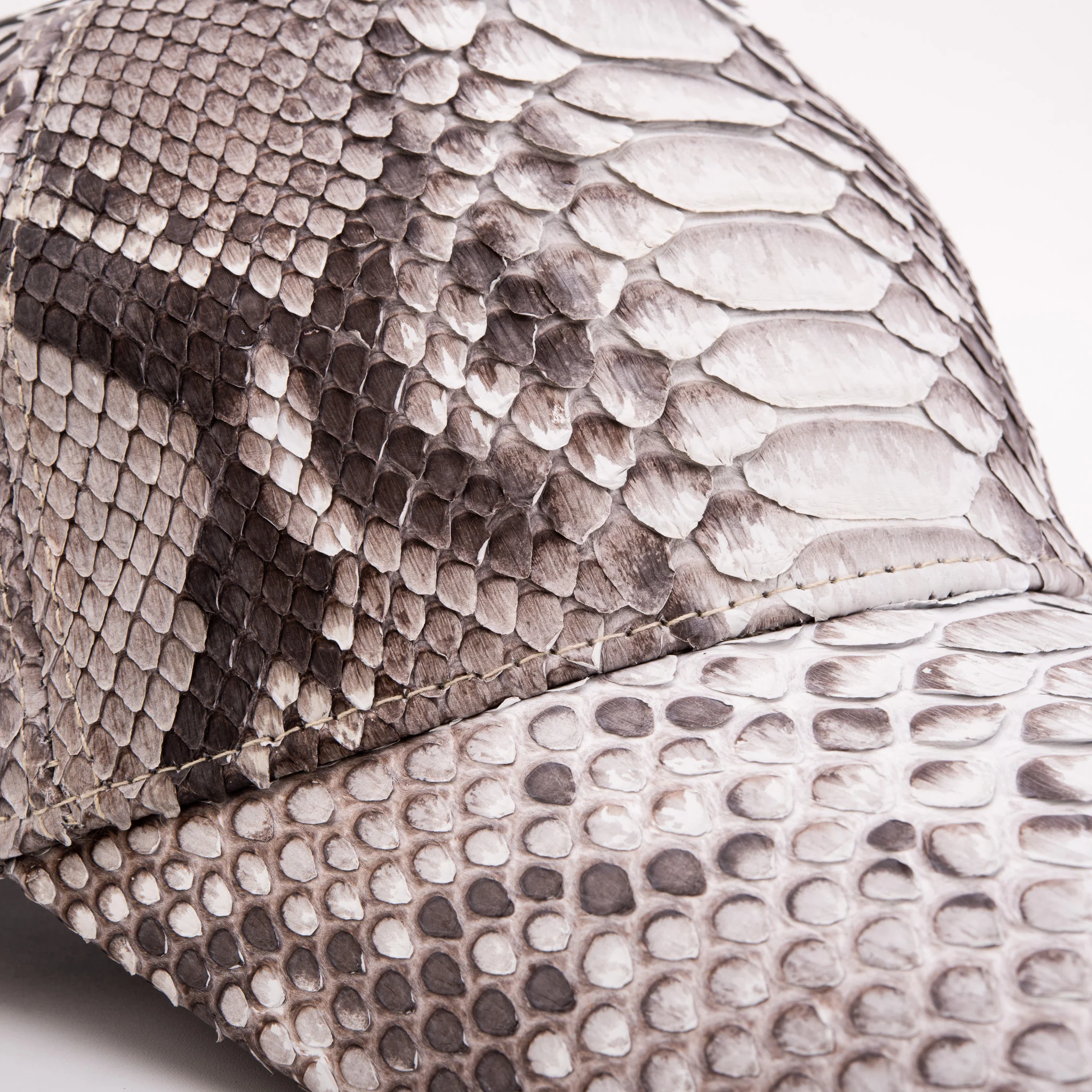 Boss Naturel  Python Leather Cap - Image 3
