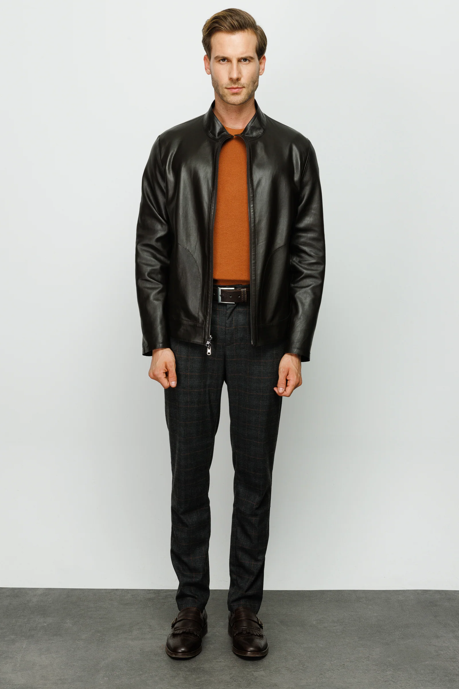 The Del Rio Leather Black Men Jacket - Image 7