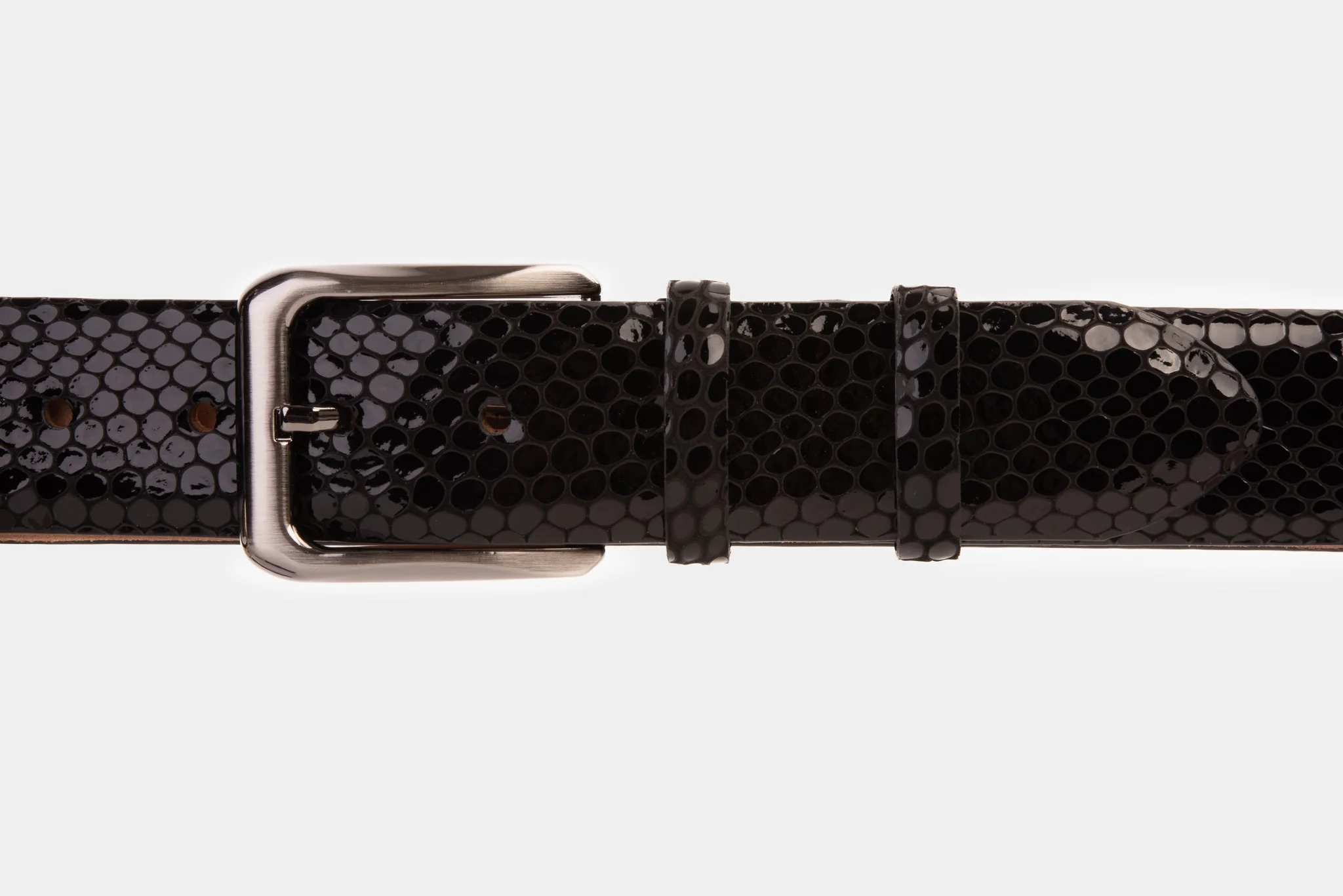 The King Black Leather Belt - Image 2