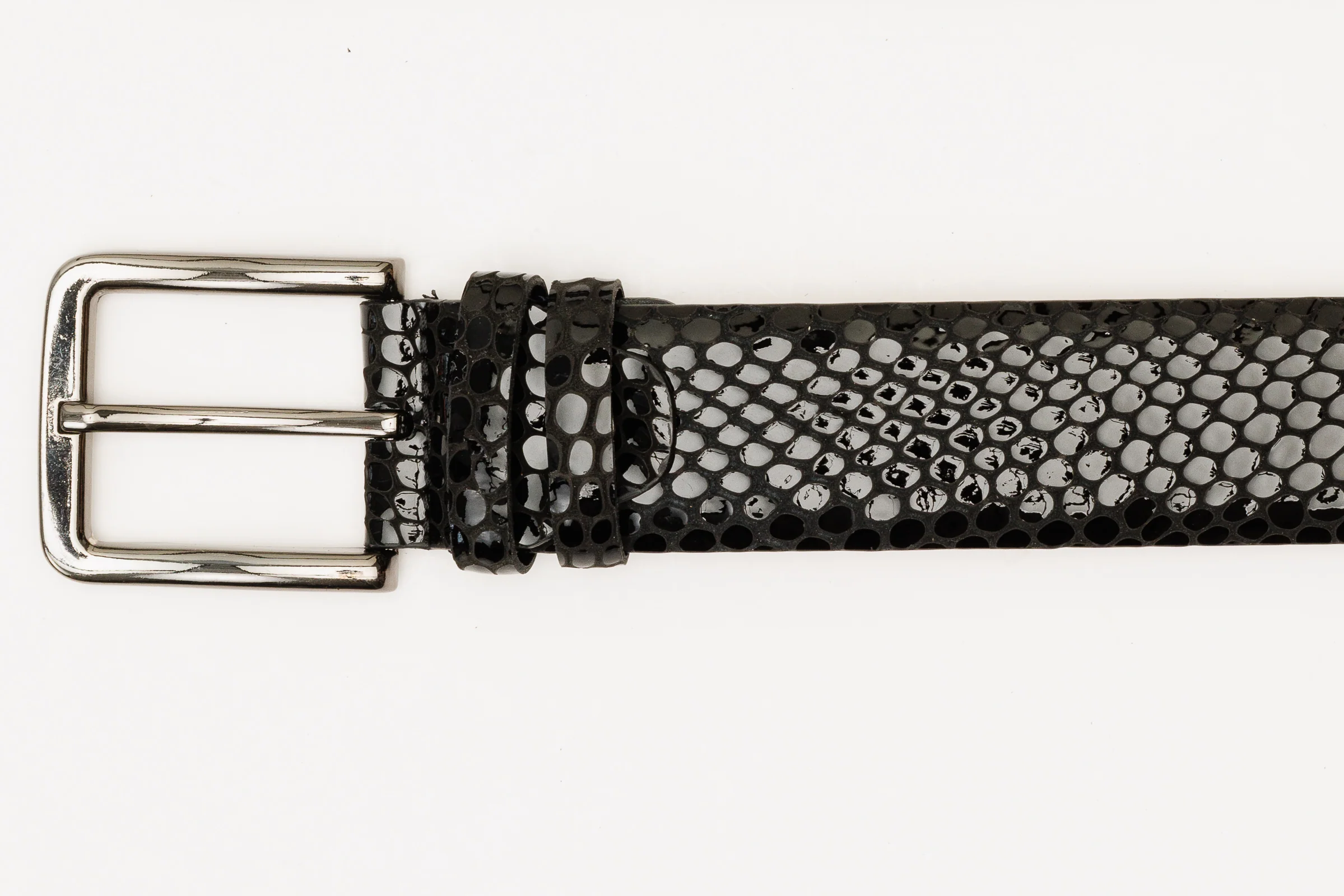 The King Black Leather Belt - Image 6