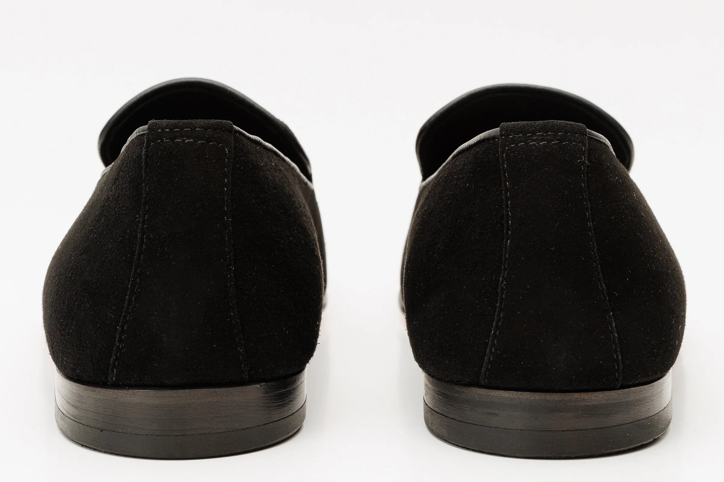 The Lazio Shoe Black Suede Slip-on Loafer Men Shoe - Image 4