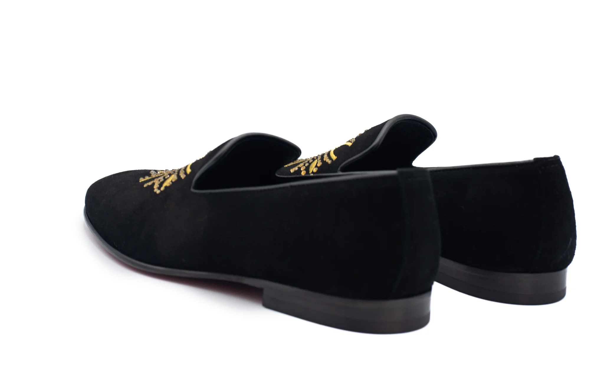 The Lazio Shoe Black Suede Slip-on Loafer Men Shoe - Image 7