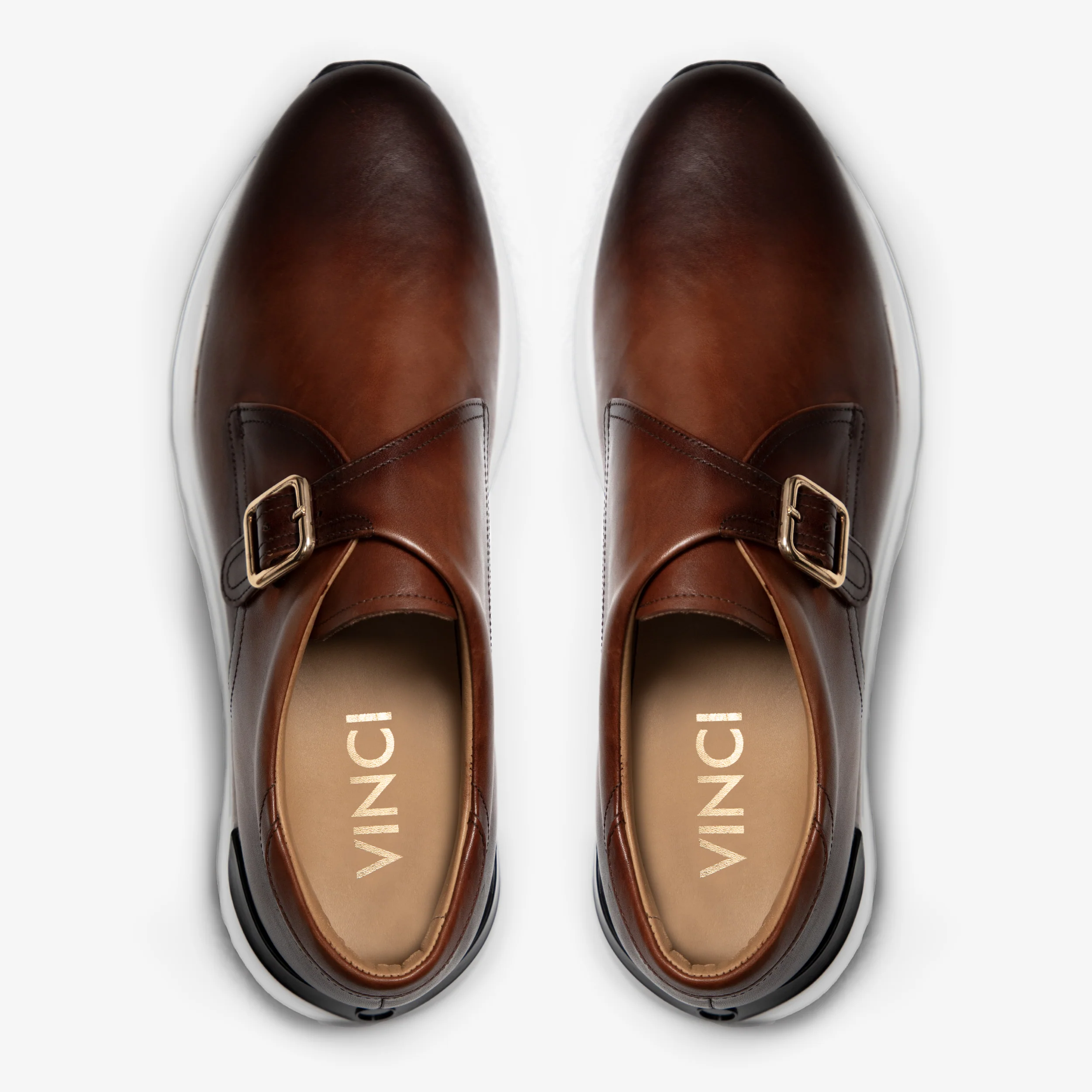 The Luxe Tan Buffalo Leather Women Sneaker - Image 3