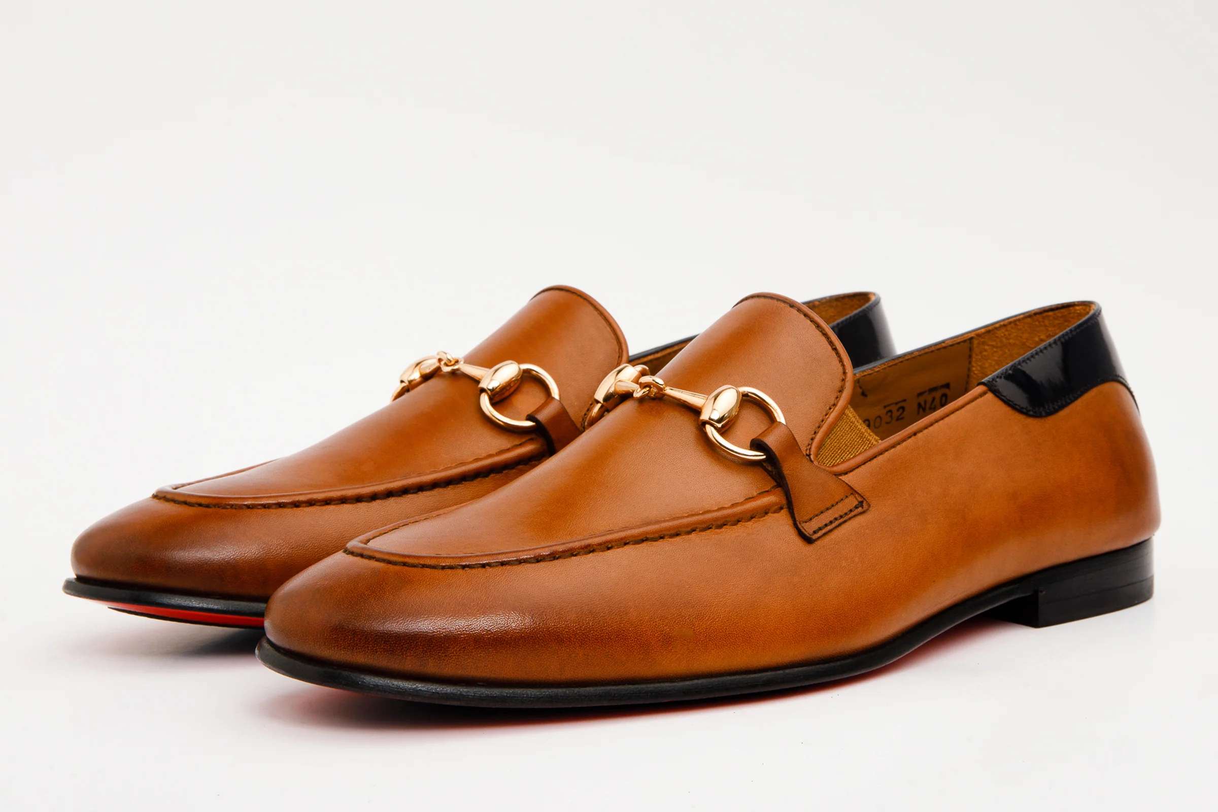 The Maratea Brown Leather shoe Bit Loafer Men Shoe - Image 2