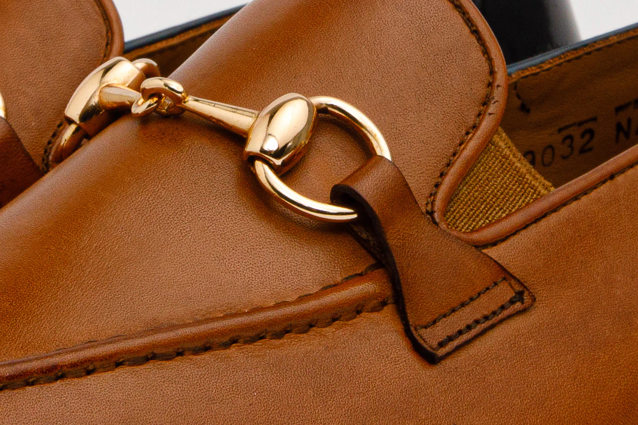 The Maratea Brown Leather shoe Bit Loafer Men Shoe - Image 3