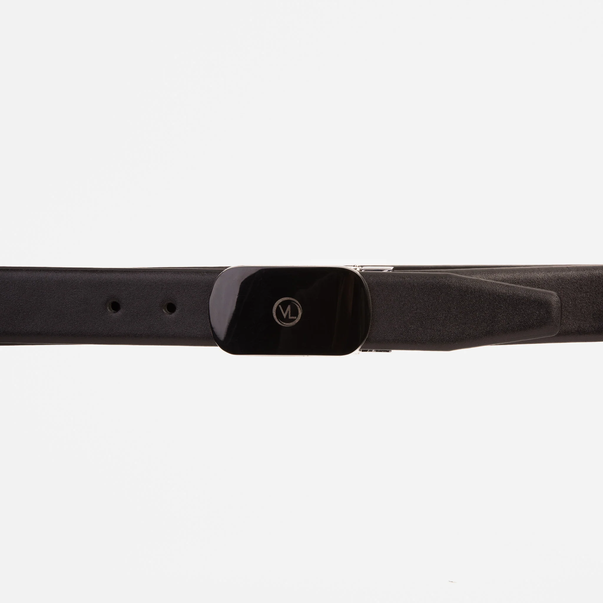 The Marzano Black Color Calfskin  Belt - Image 2
