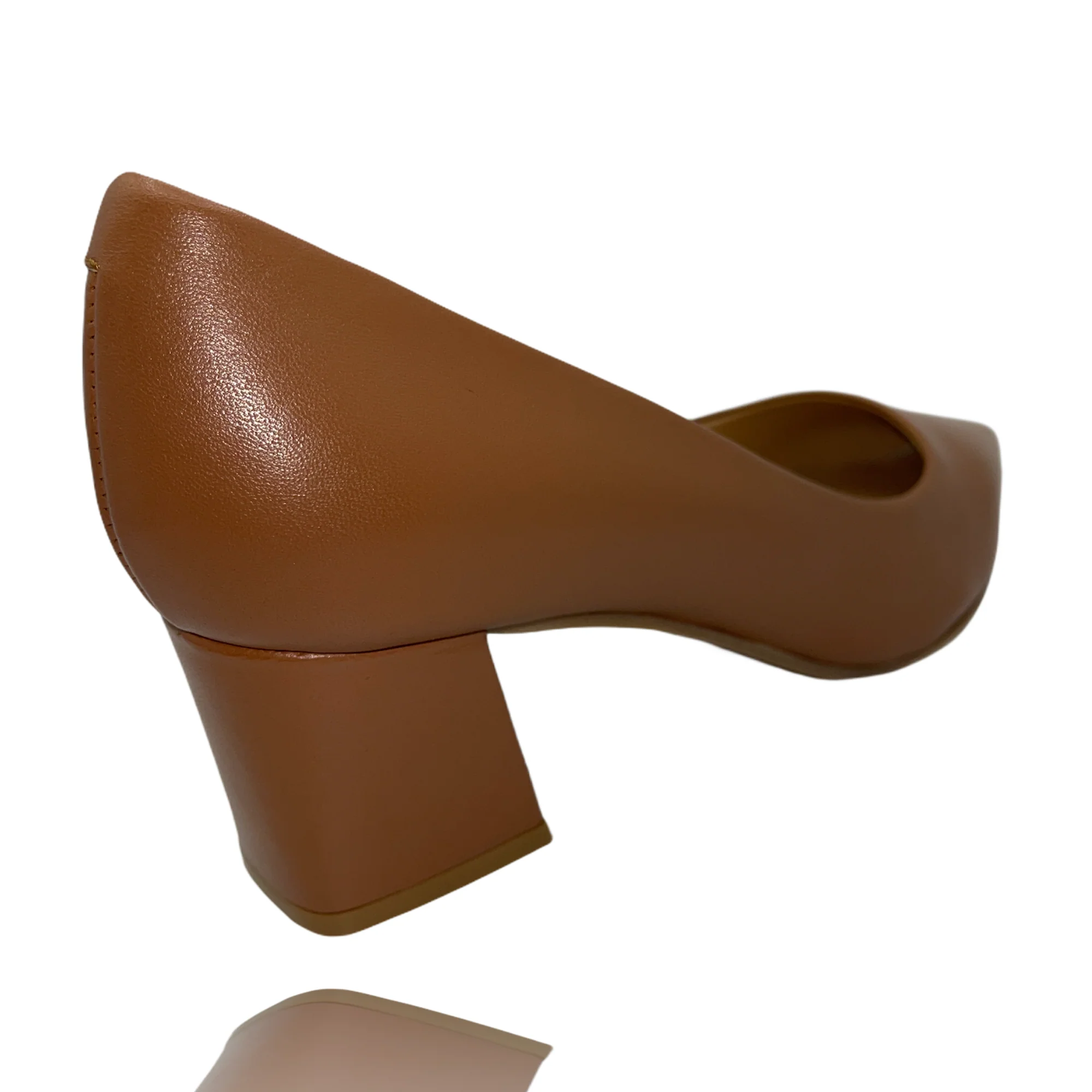 The Lexie Tan Leather Pump Shoe Final Sale! - Image 3