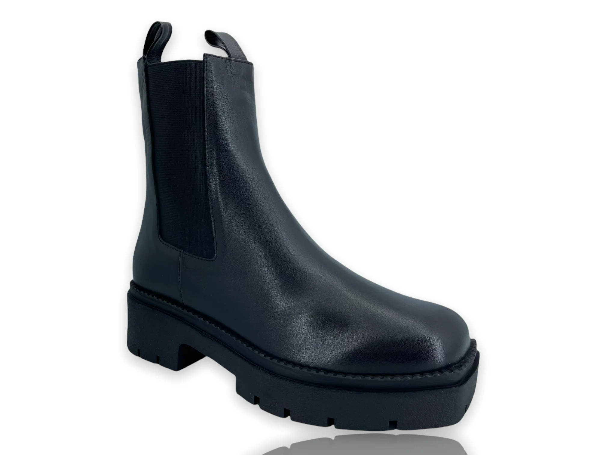 The Olga Black Leather Boot FINAL SALE! - Image 3