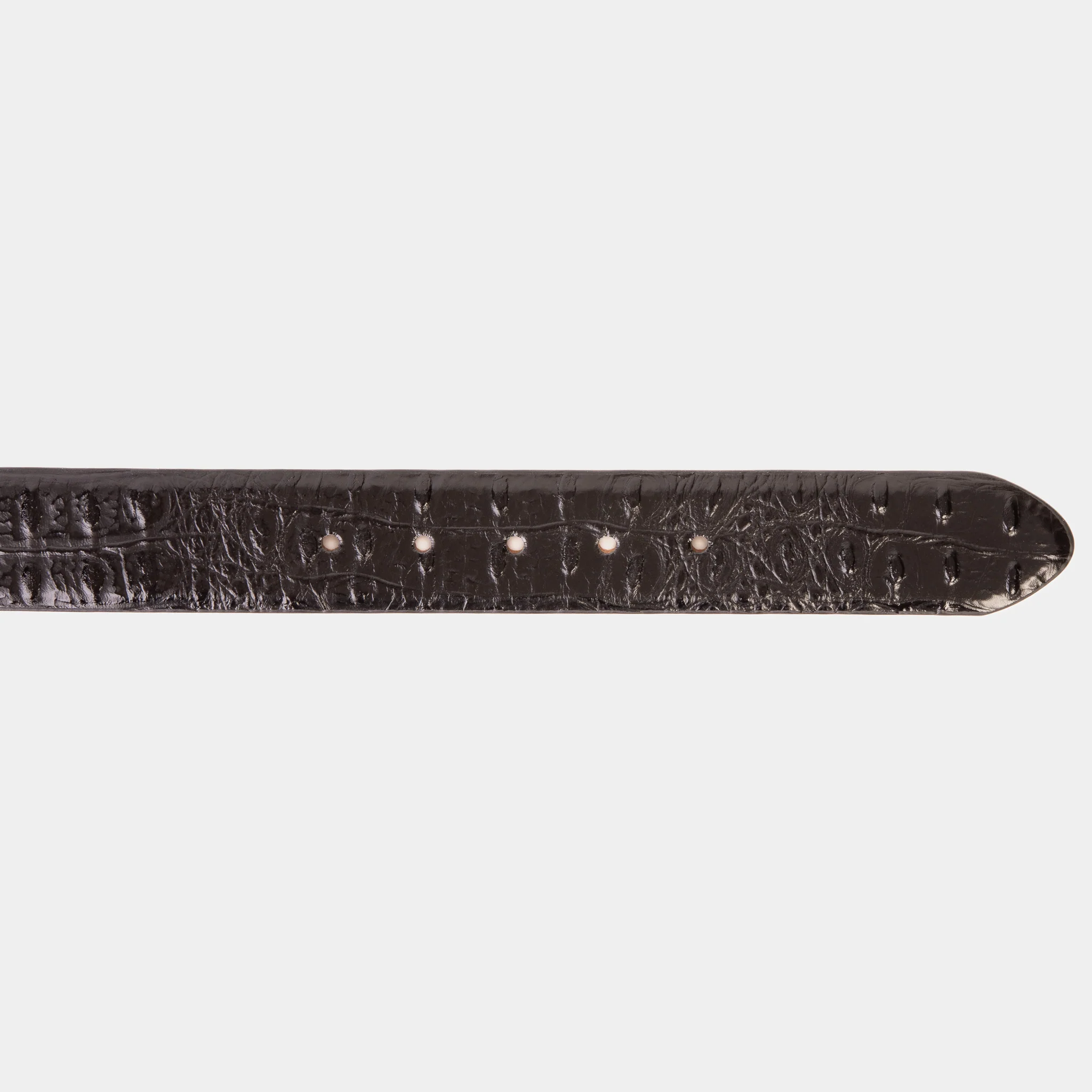 Randor Black Leather Belt - Image 5