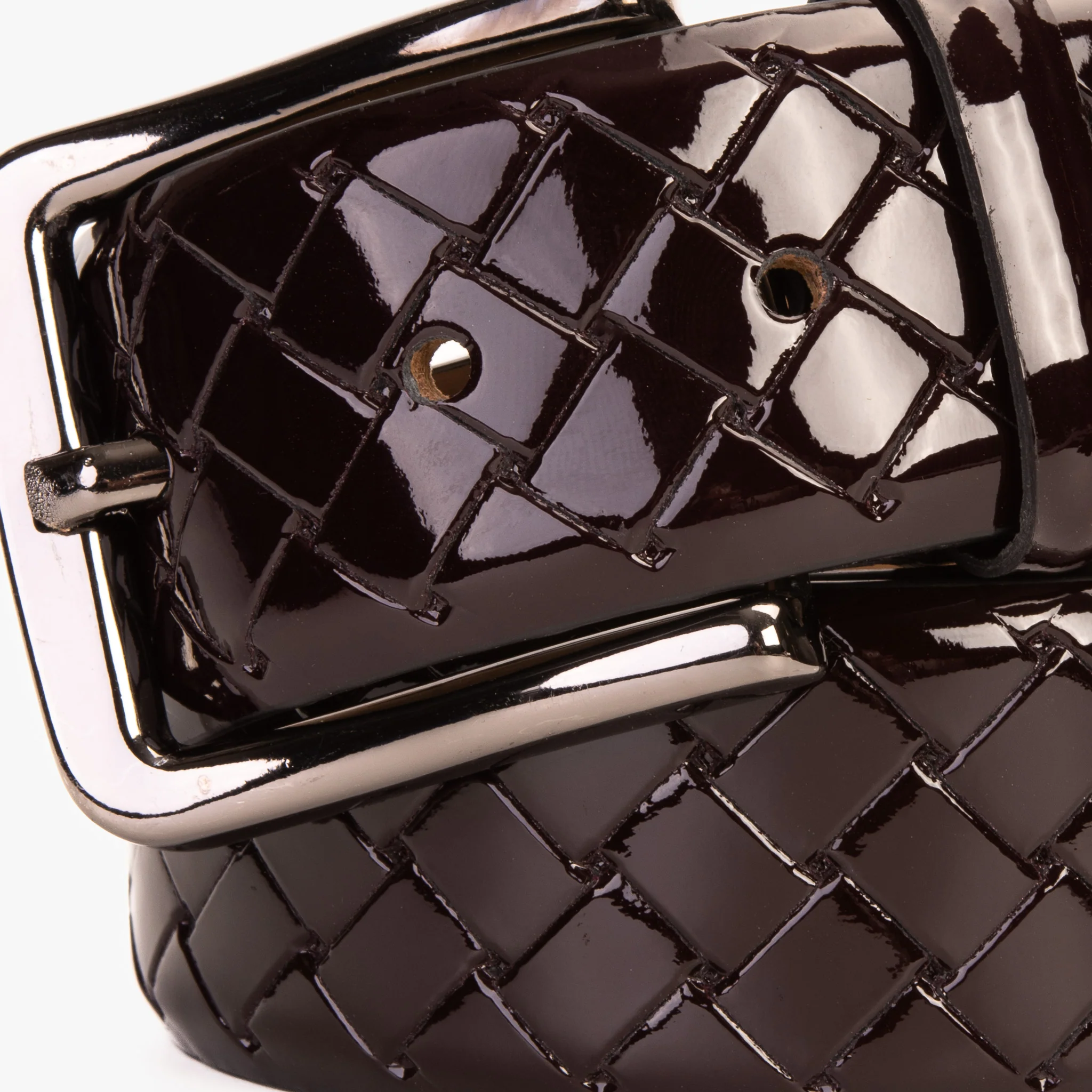 The Rico Burgundy Color Calfskin Belt - Image 3