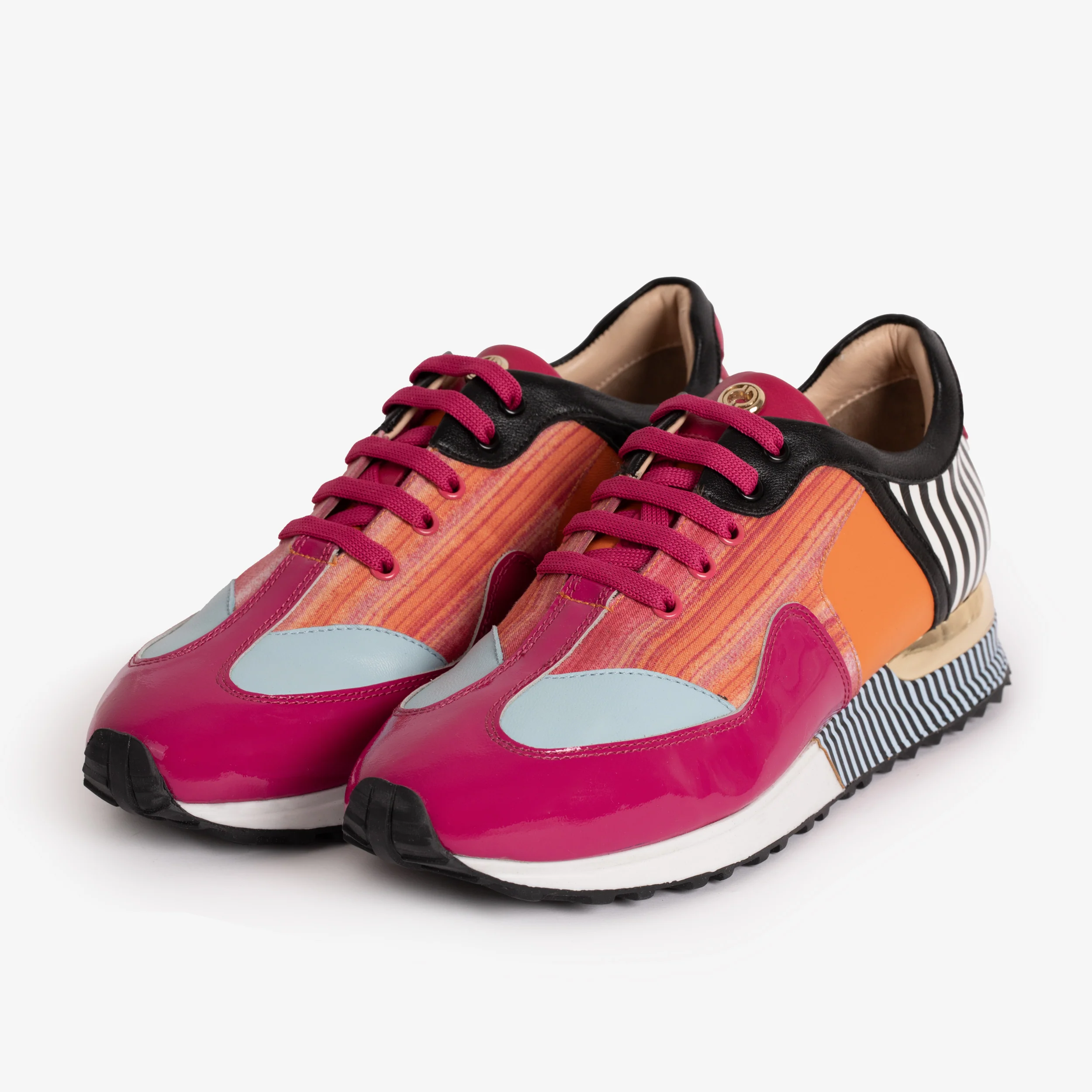 Santa Amaro Multi Color Fuchsia Women Sneaker - Image 2