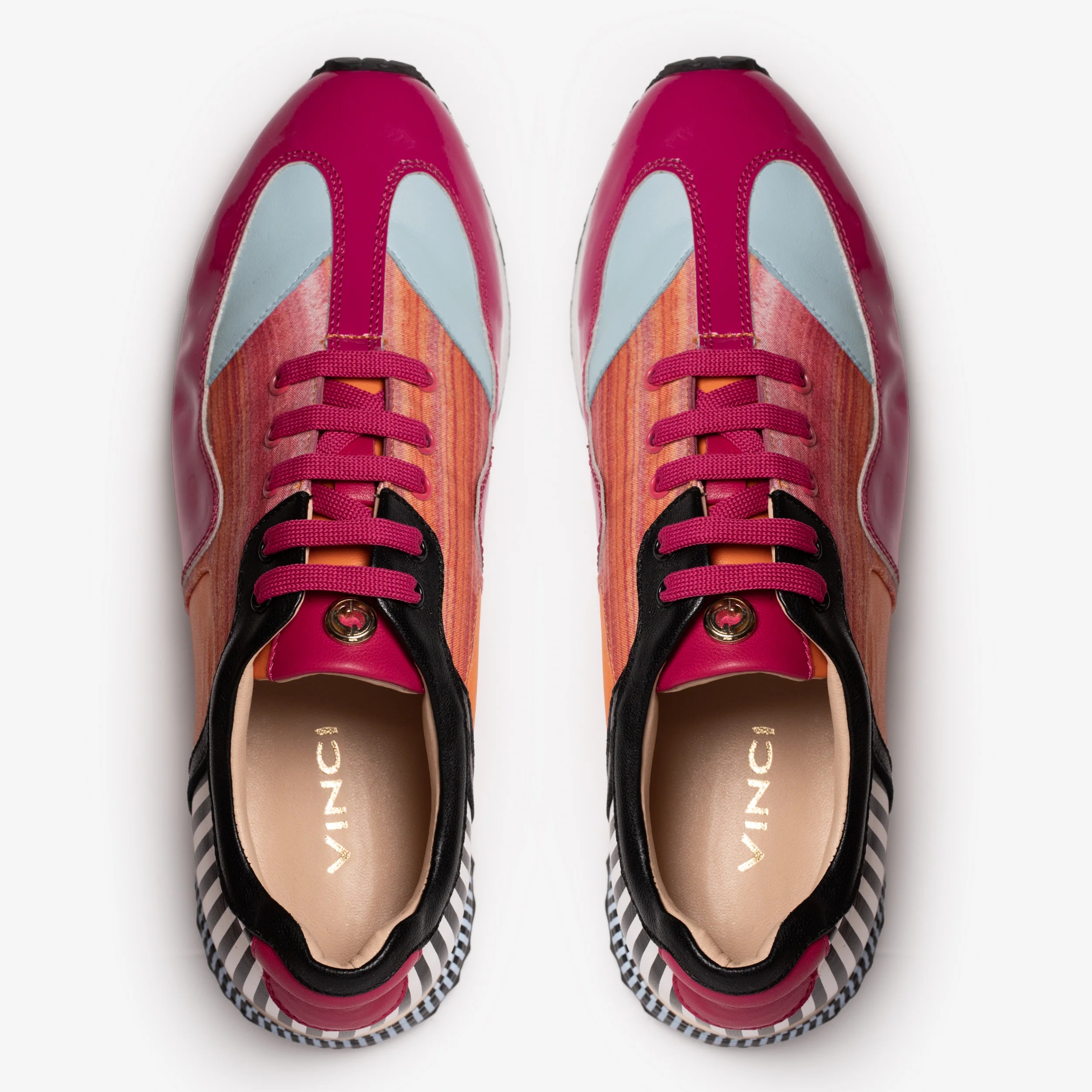 Santa Amaro Multi Color Fuchsia Women Sneaker - Image 3