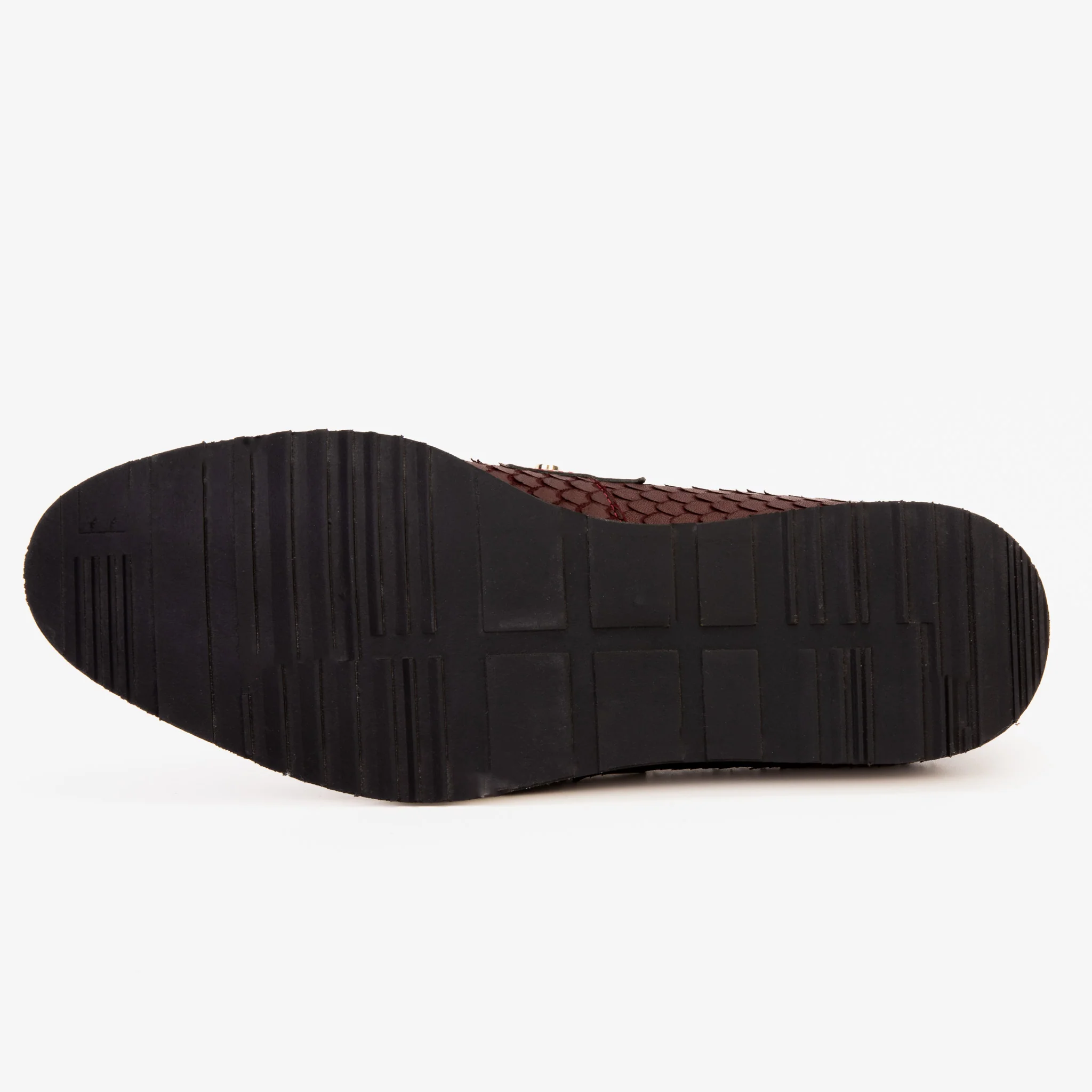 The Legacy Burgundy Leather Men Casual Loafer Shoe - Image 7