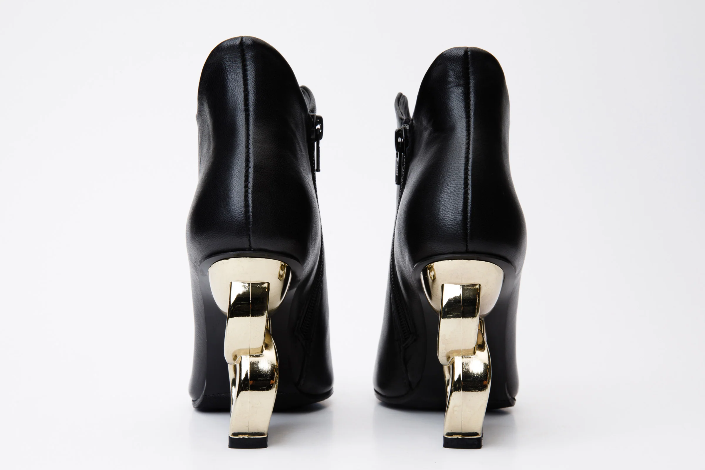 The Abriel Black Leather Ankle Women Boot - Image 5