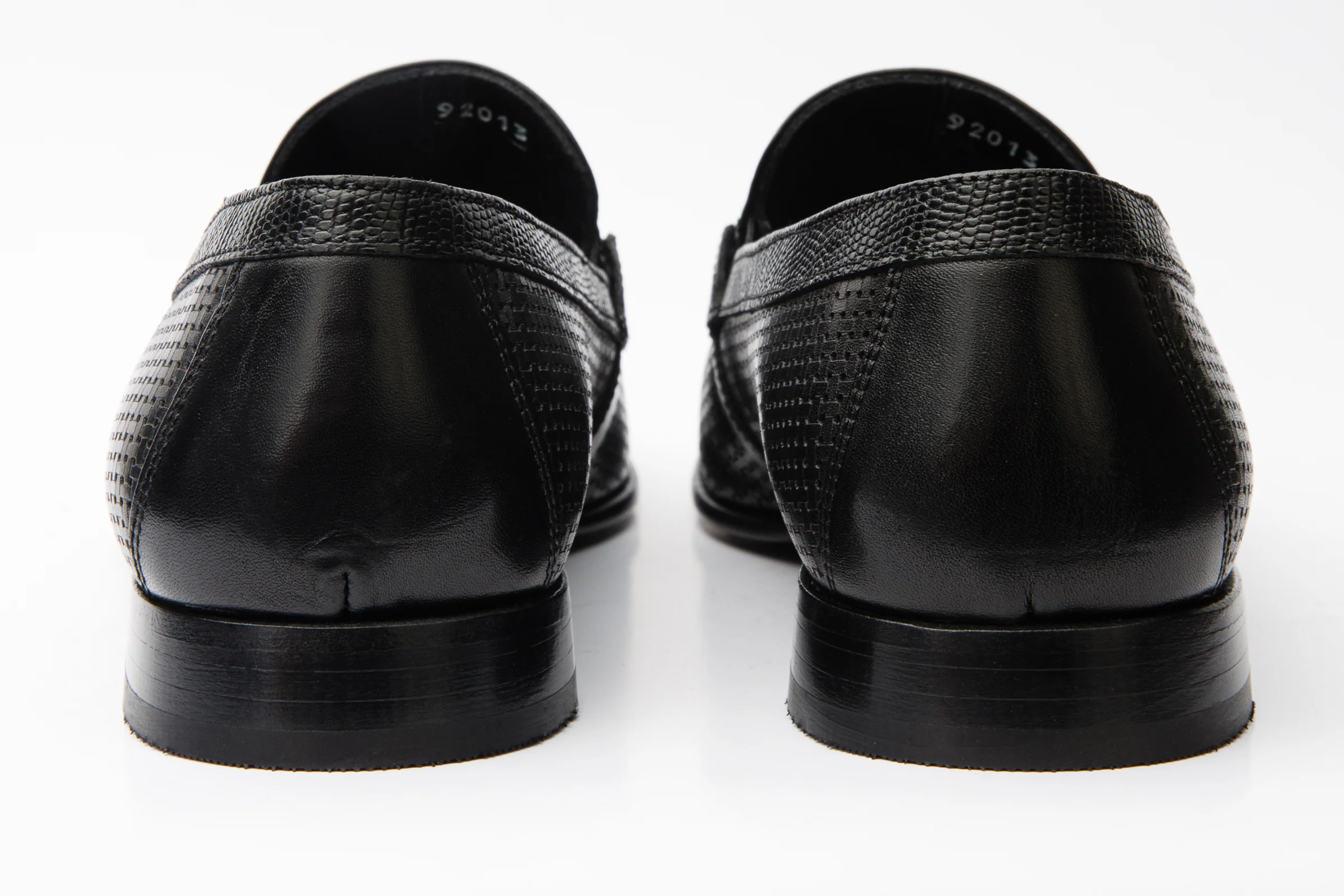 The Acerra Black Leather Loafer Men Shoe Final Sale! - Image 5