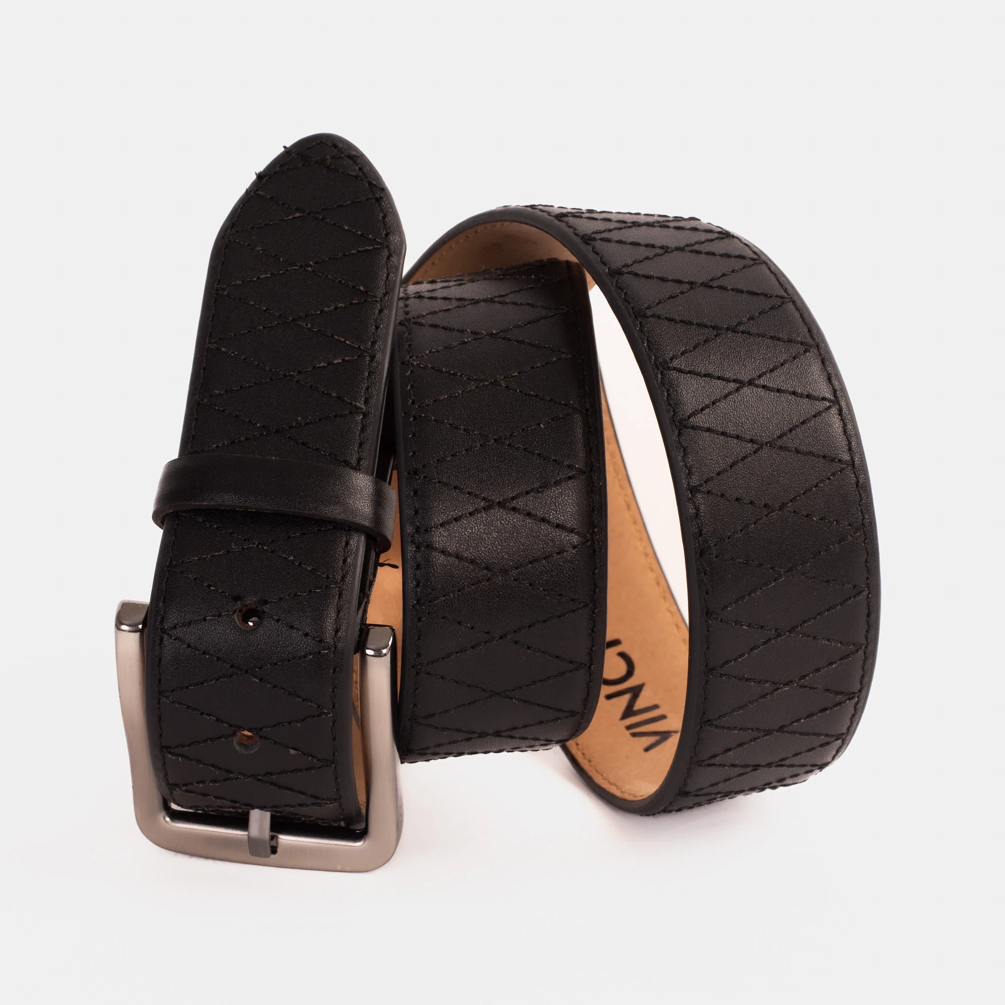 The Adler Black Leather Belt - Image 4