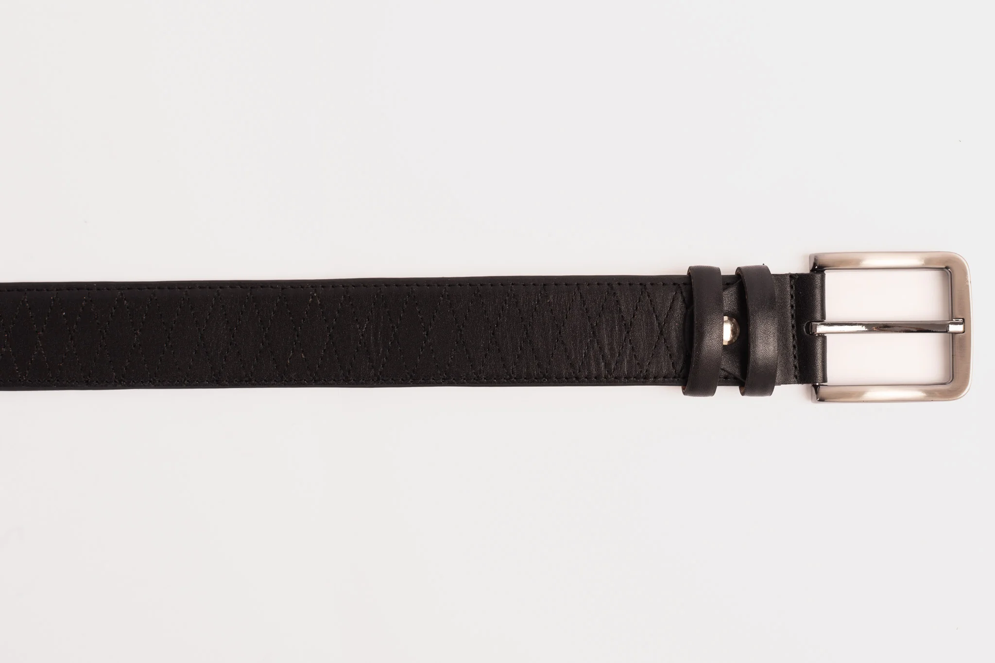 The Adler Black Leather Belt - Image 6