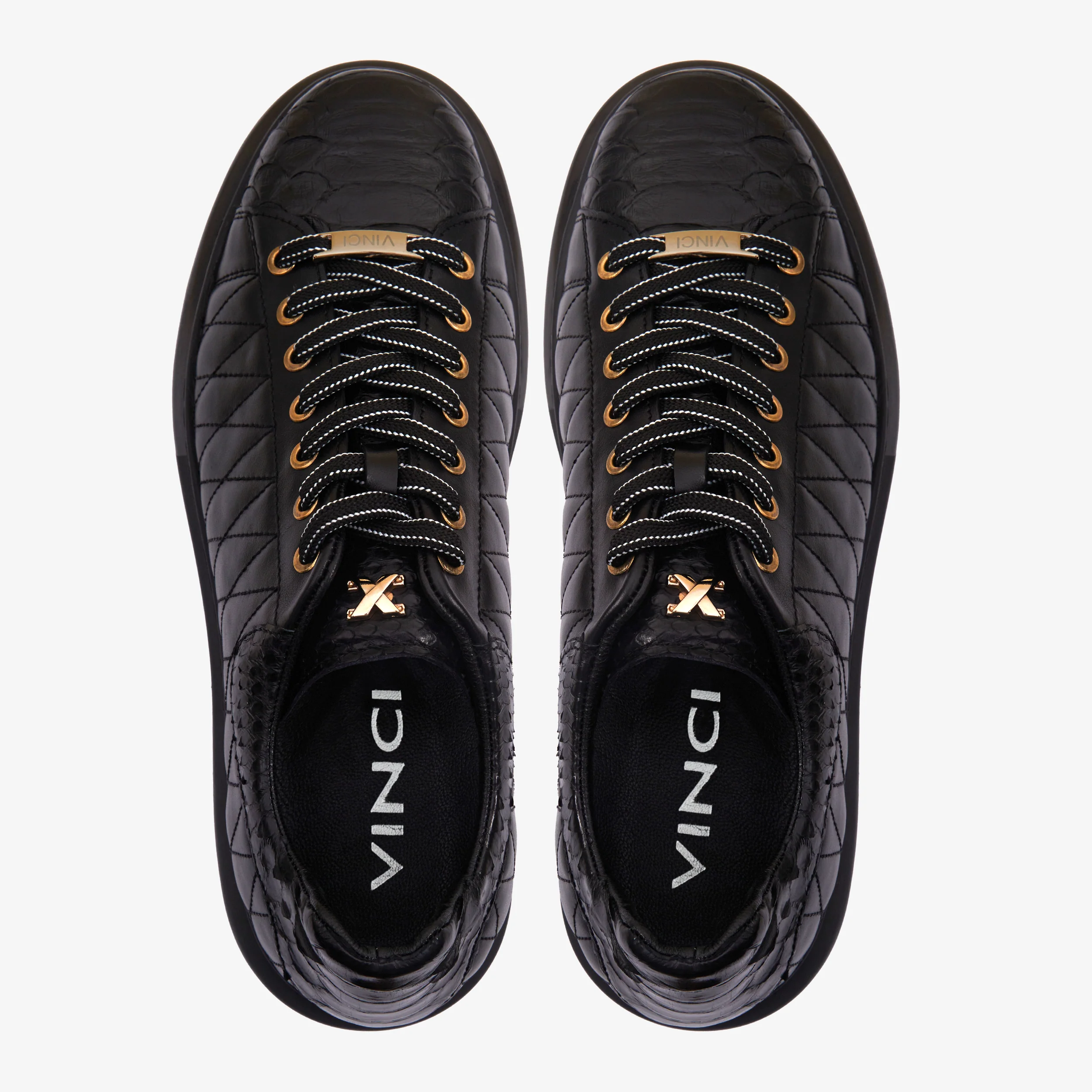 The Adler Black Snk Leather Men Sneaker Limited Edition - Image 3