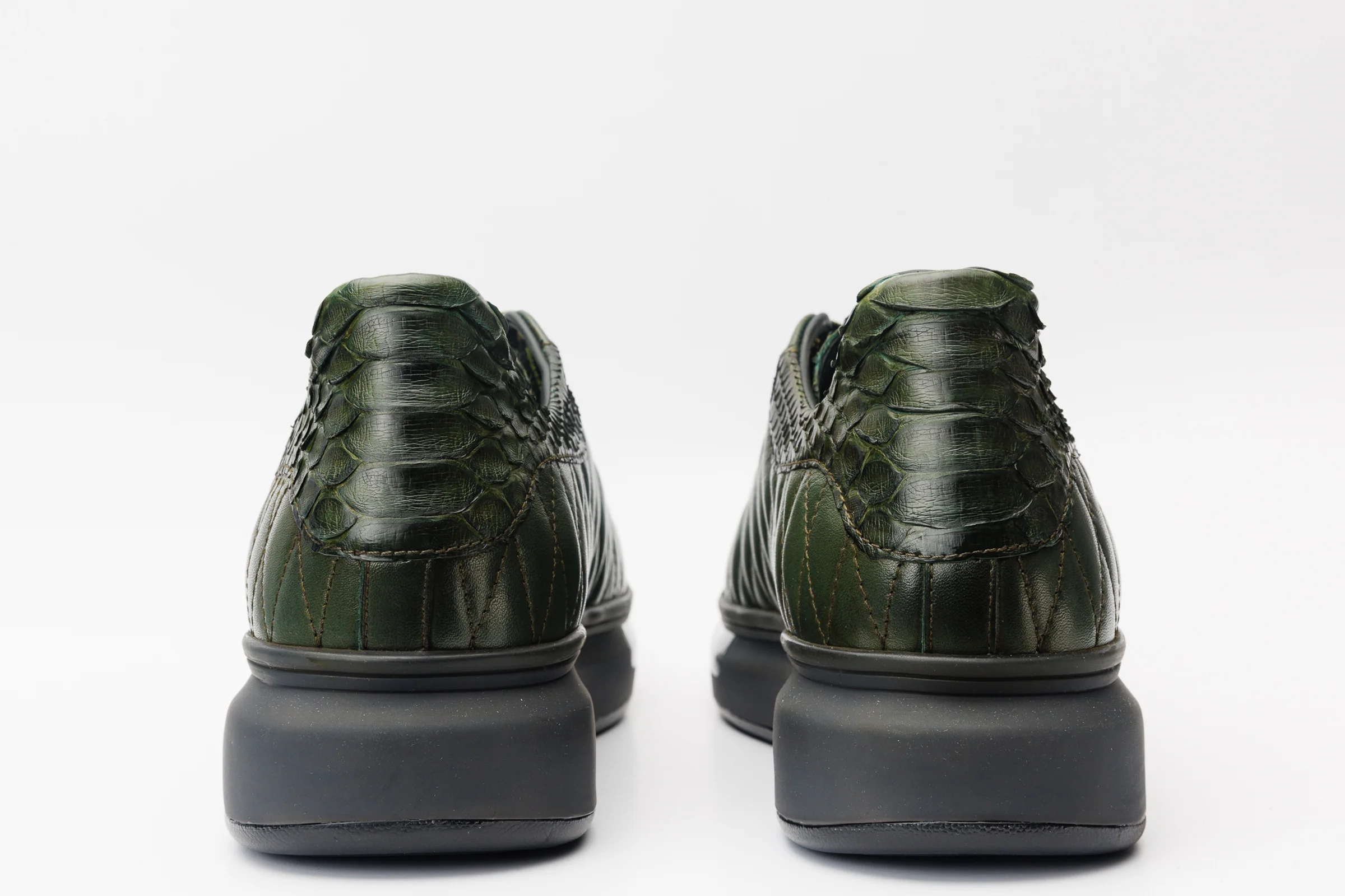 The Adler Green Snk Leather Men Sneaker Limited Edition - Image 6
