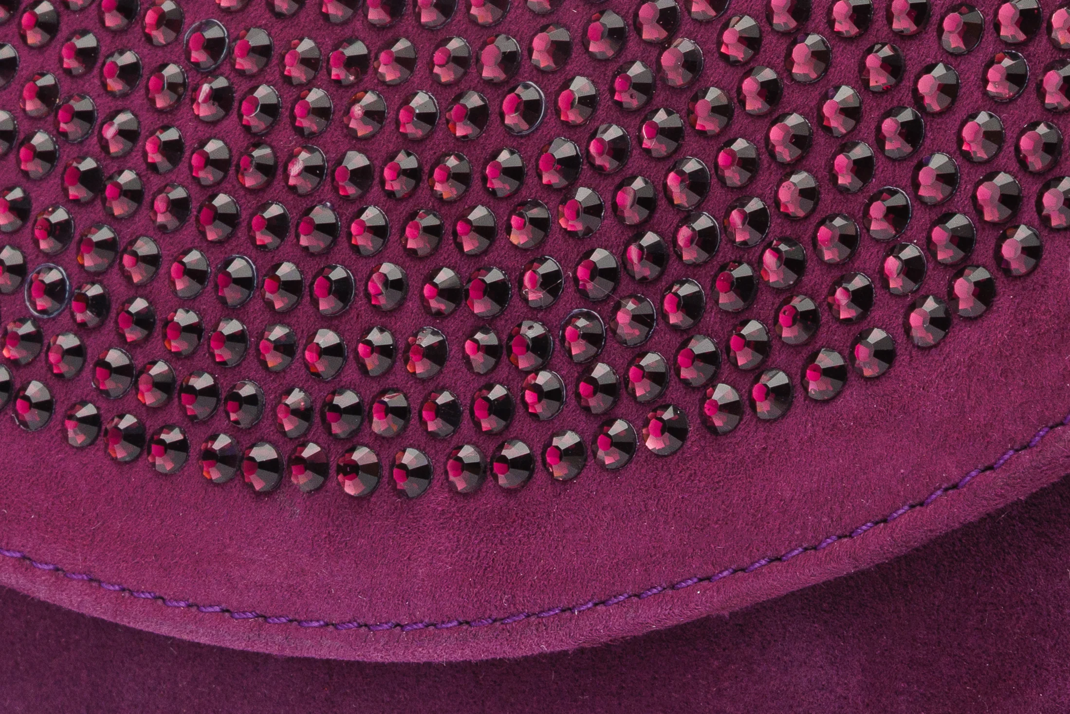The Ailano Purple Leather Handbag - Image 4