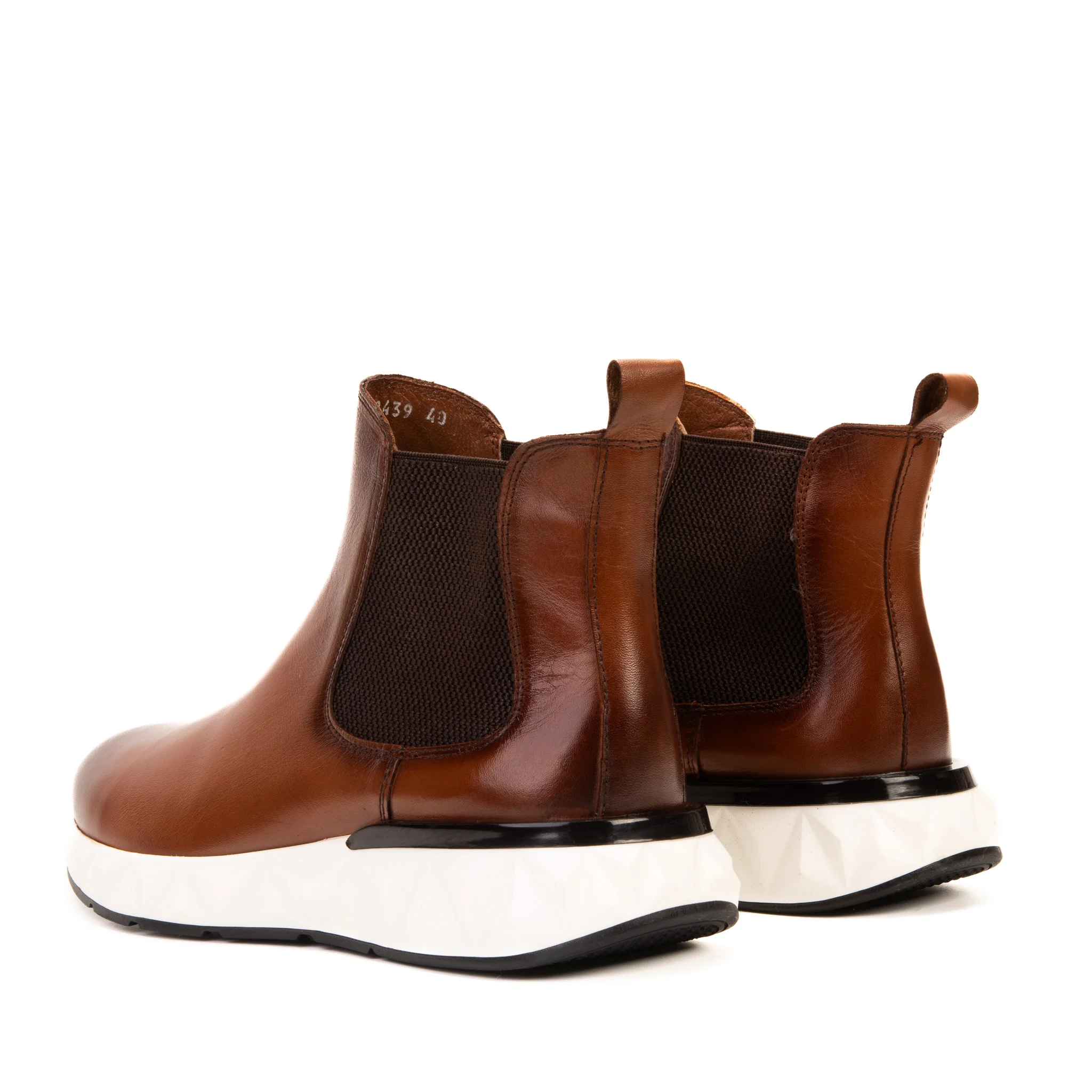 The Apex Tan Leather Men Chealsea Boot - Image 8