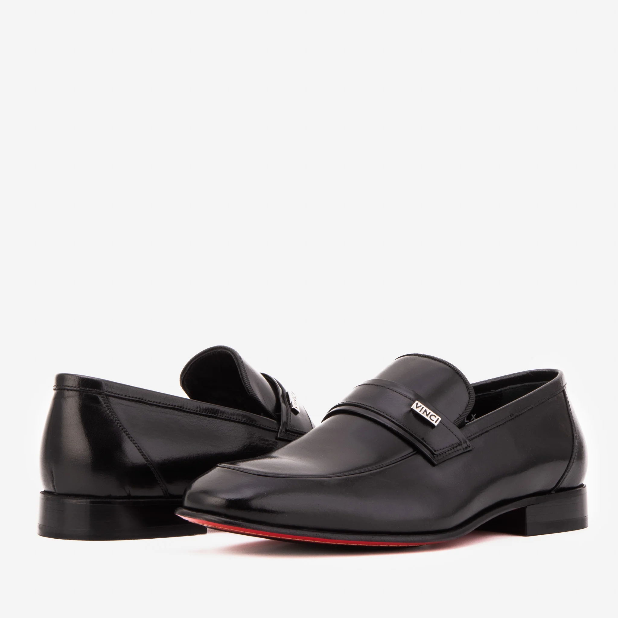 The Ashford Black Baby Buffalo Leather Loafer Men Shoe - Image 5
