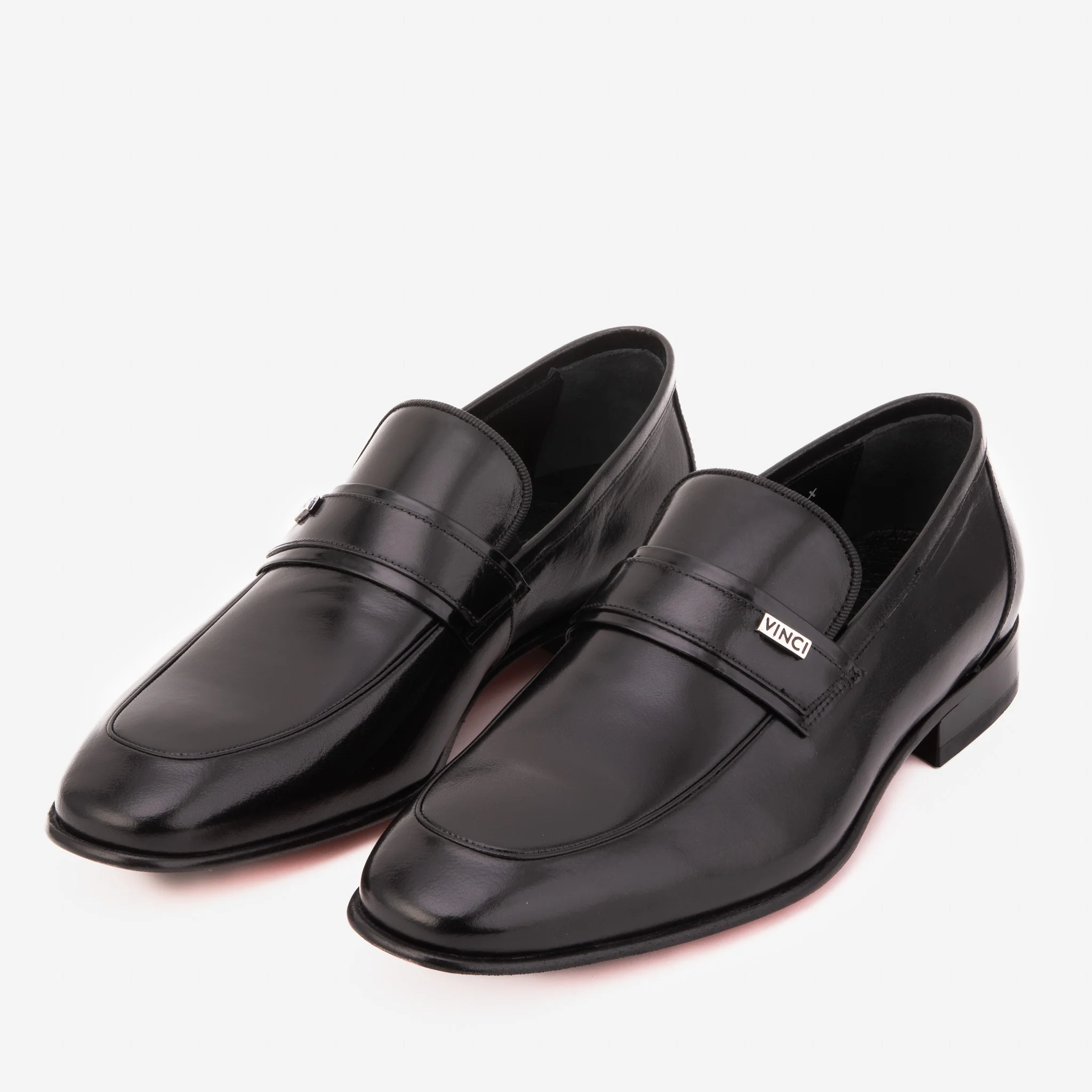 The Ashford Black Baby Buffalo Leather Loafer Men Shoe - Image 7