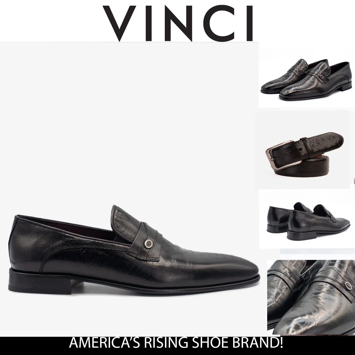 The Bangkok Black Penny Loafer Men Shoe - Image 5