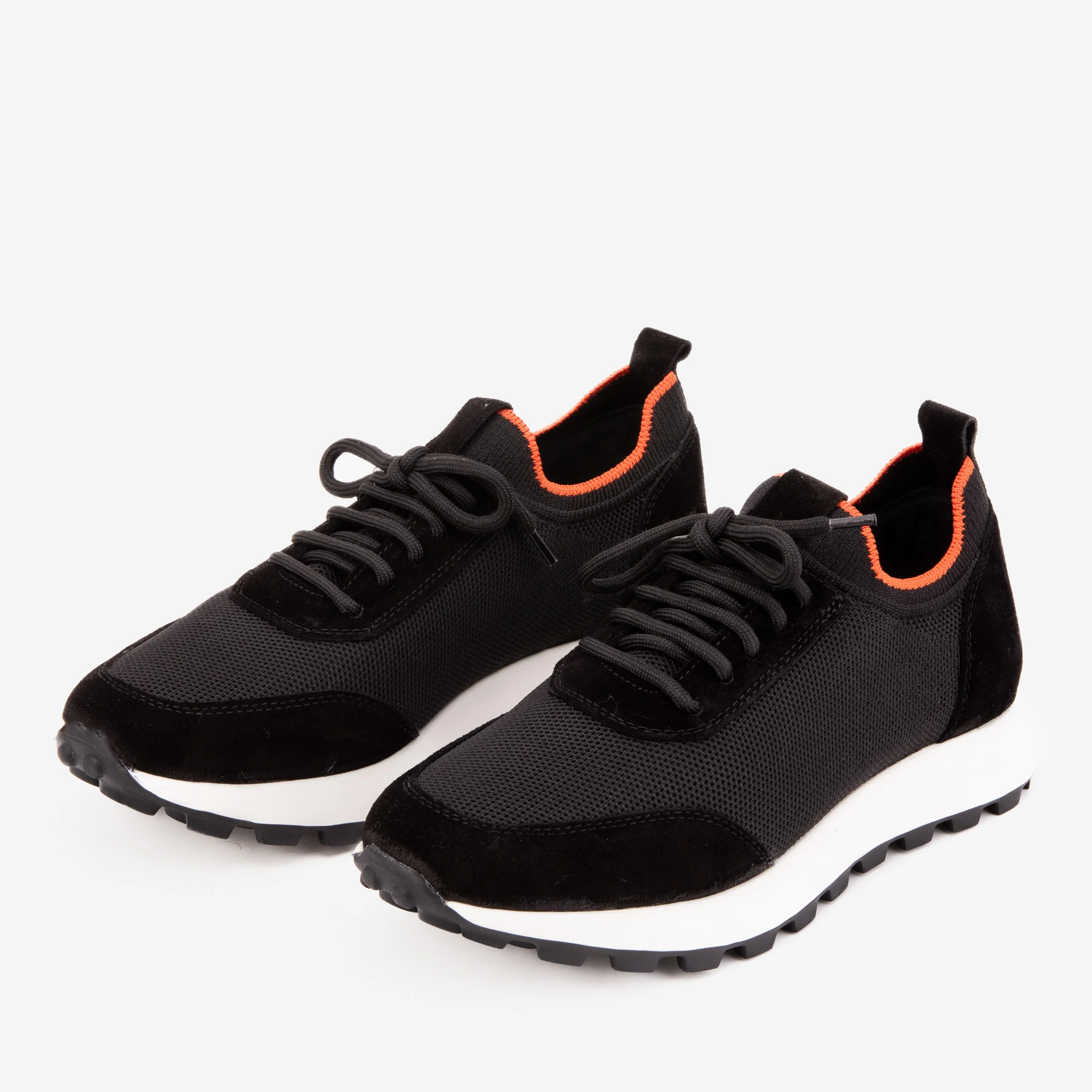 The Berlin Black Suede Leather Men Sneaker - Image 3