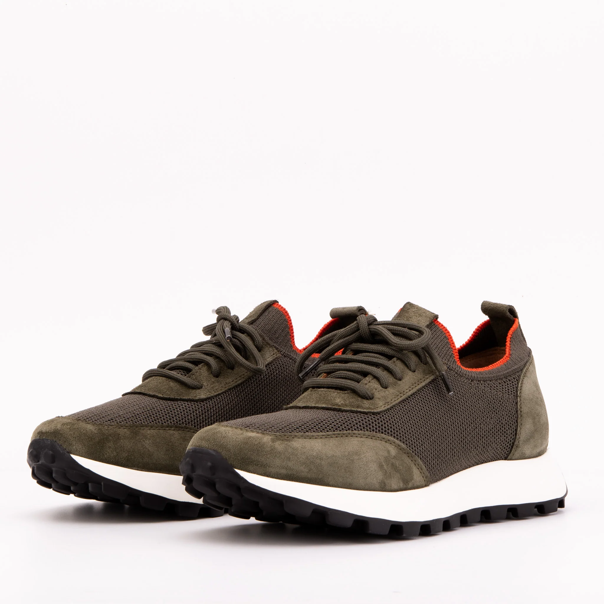 The Berlin Green Suede Leather Men Sneaker - Image 2