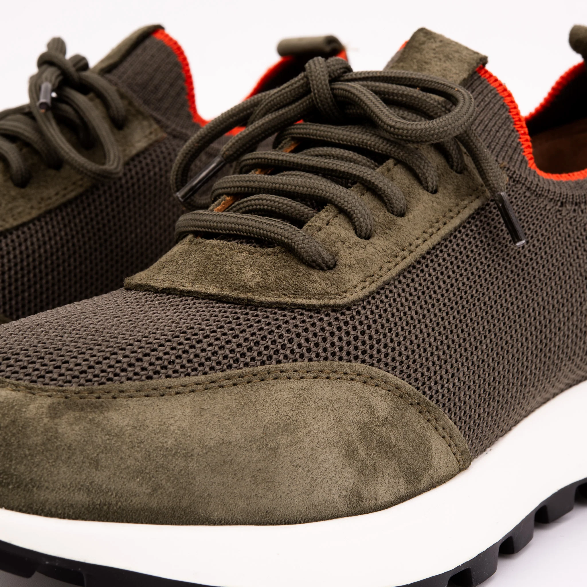 The Berlin Green Suede Leather Men Sneaker - Image 3