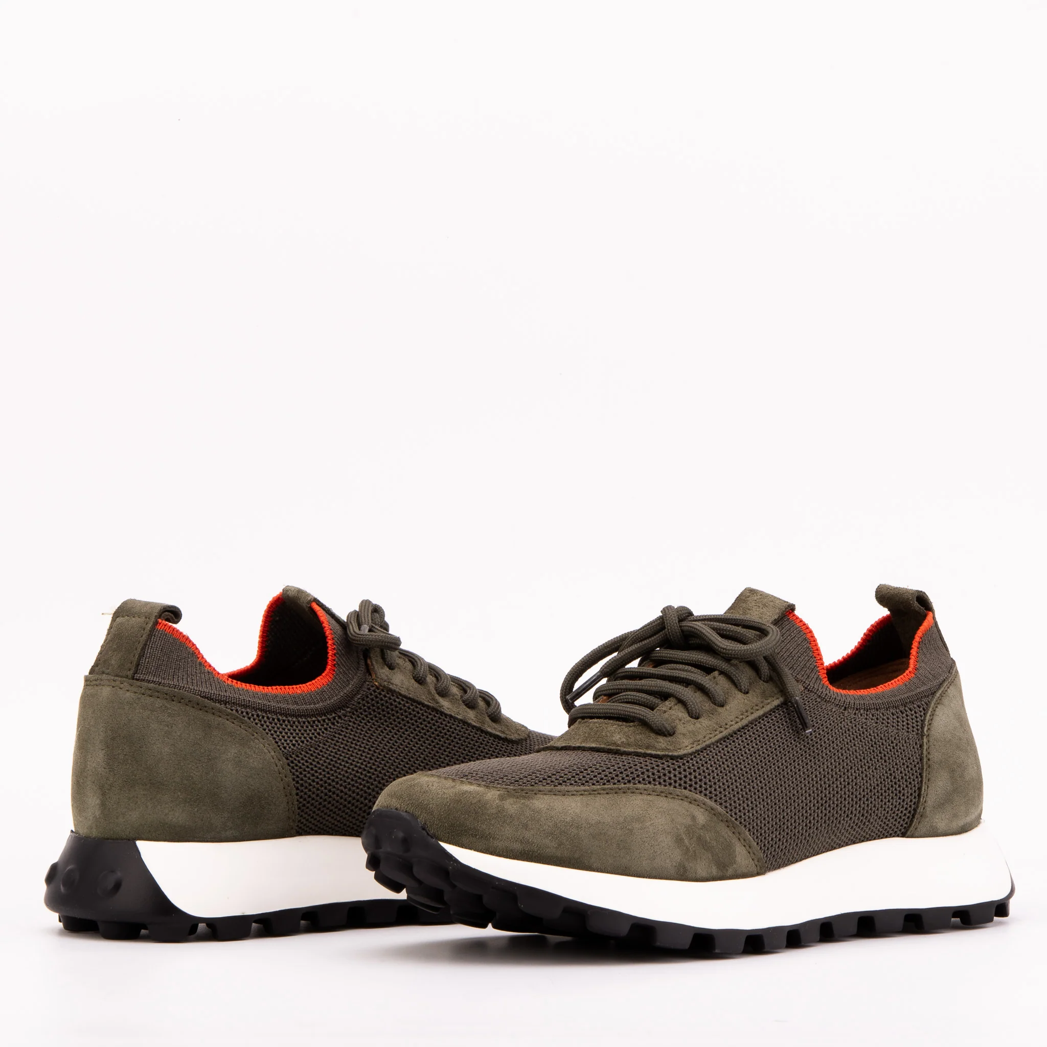 The Berlin Green Suede Leather Men Sneaker - Image 4