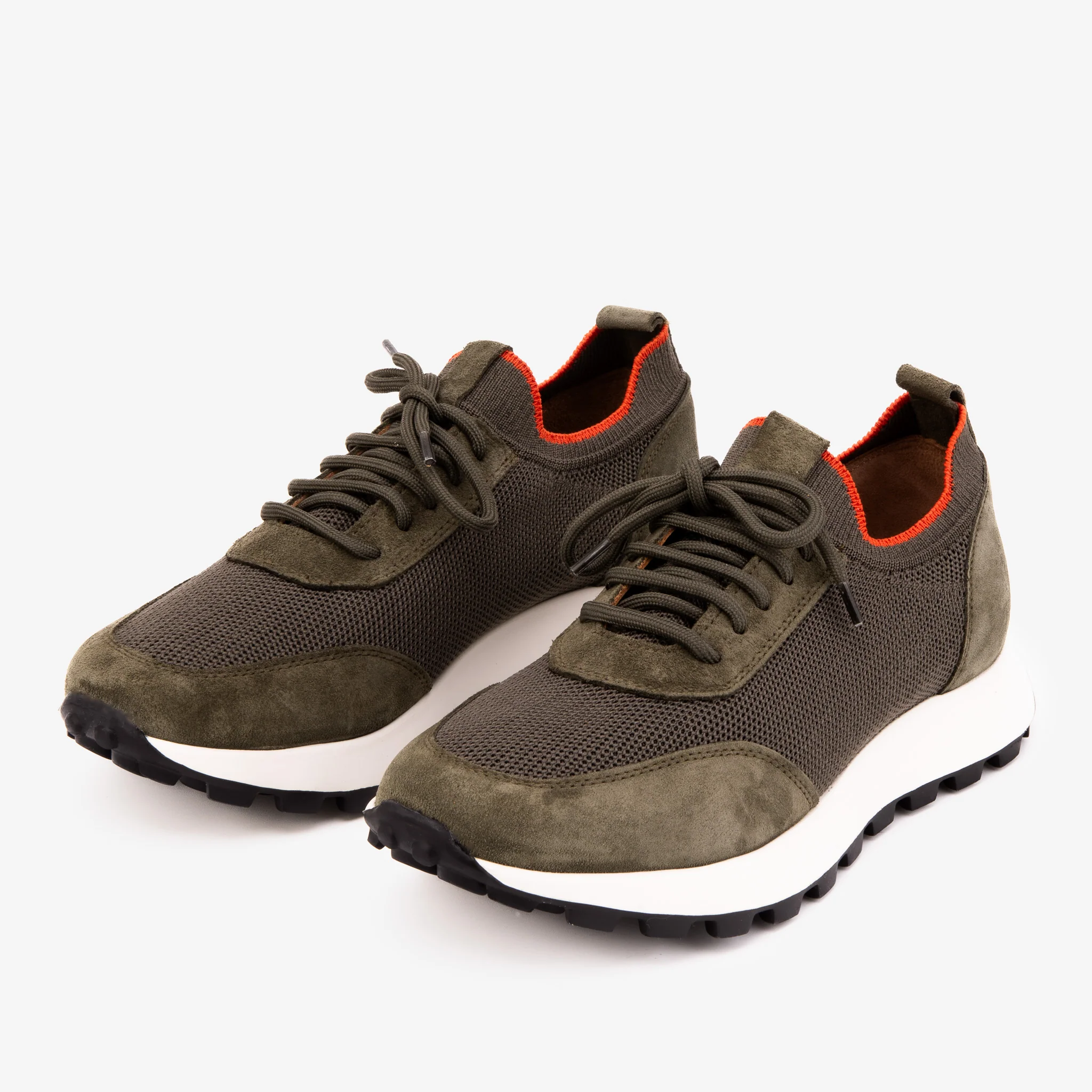 The Berlin Green Suede Leather Men Sneaker - Image 8