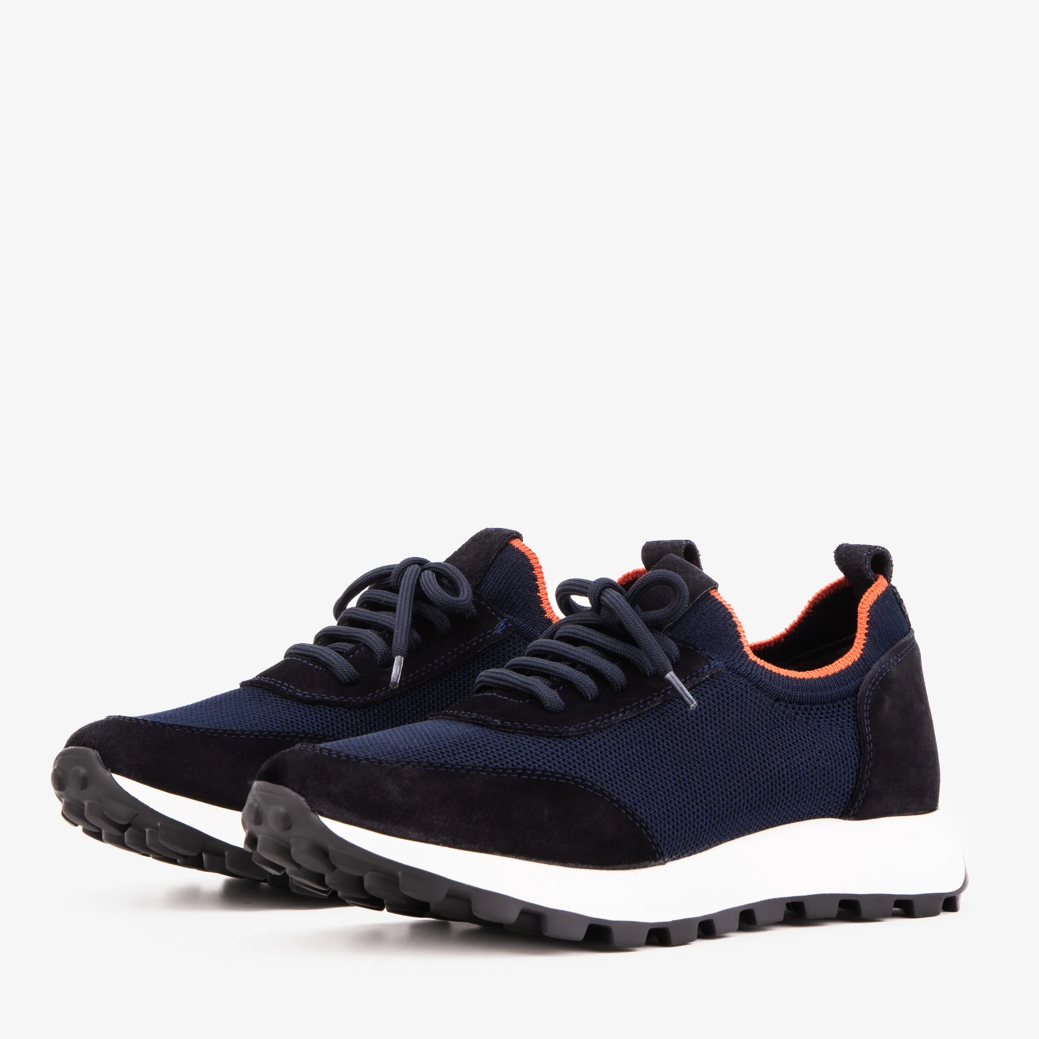 The Berlin Navy Suede Leather Men Sneaker - Image 2
