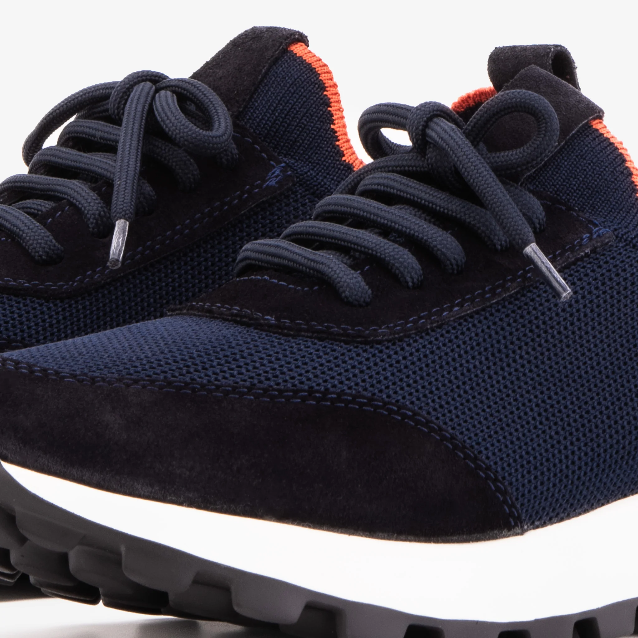 The Berlin Navy Suede Leather Men Sneaker - Image 3
