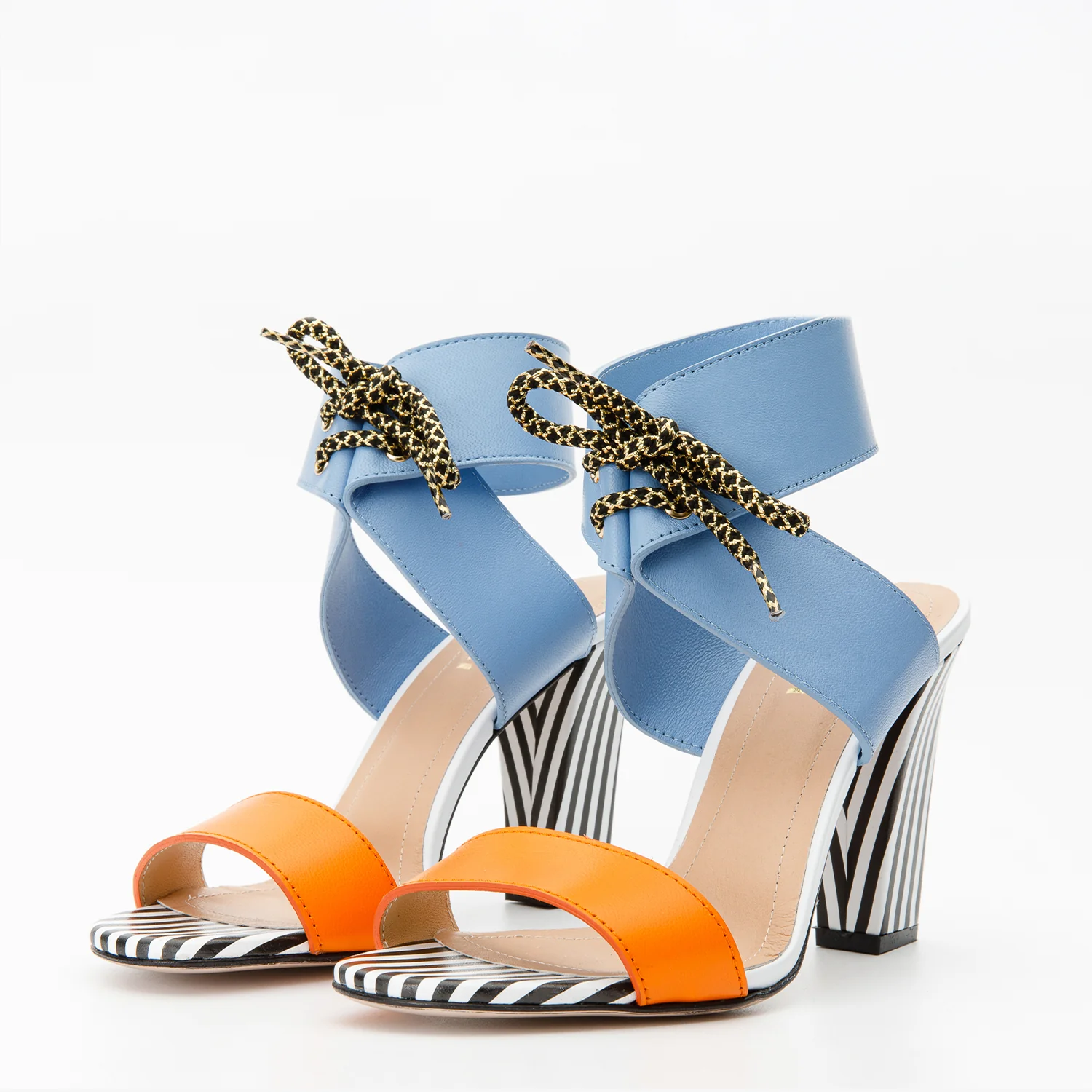 The Bloke Ankle Strap Multicolor Women Sandal - Image 3