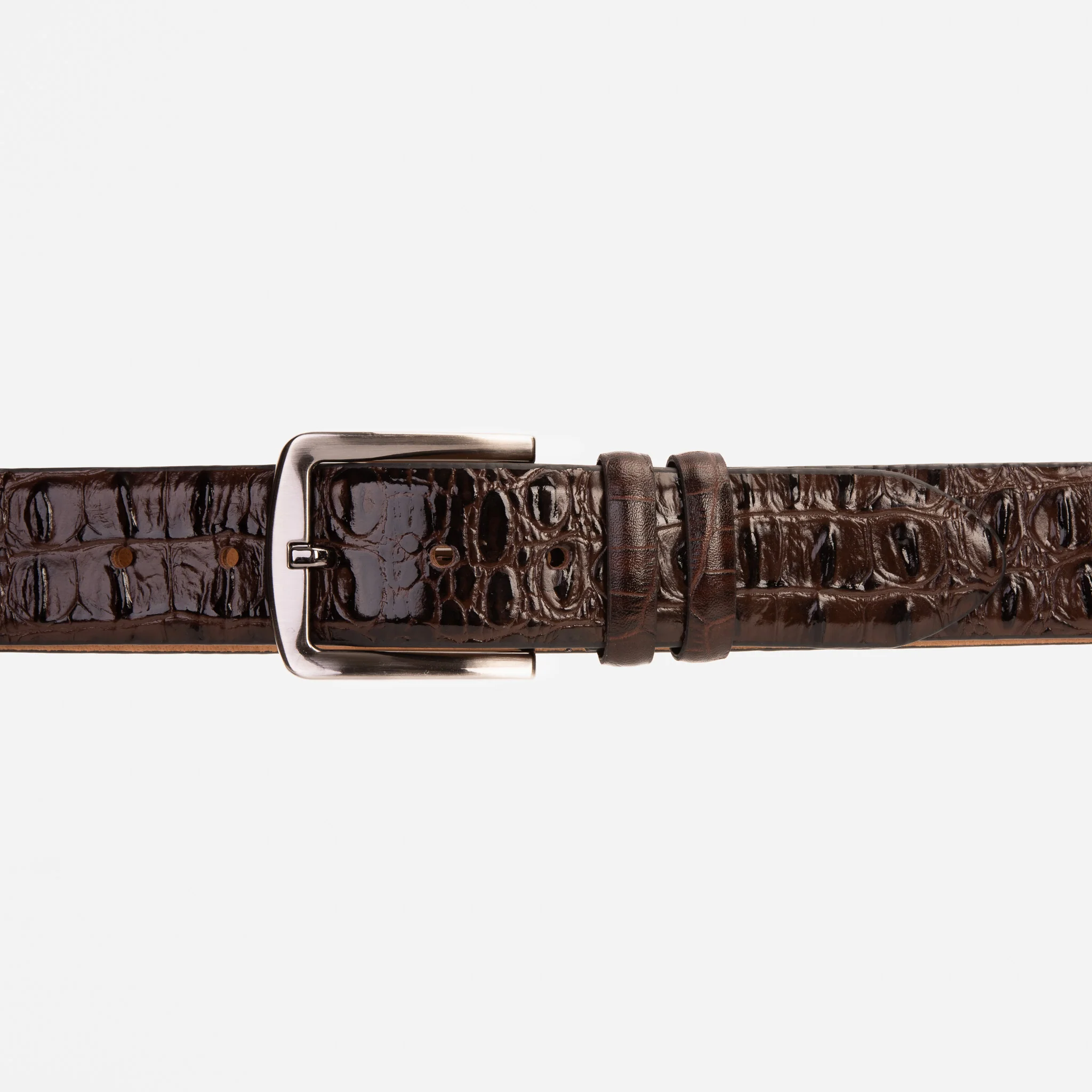 The Bomba Brown Leather Belt - Image 2