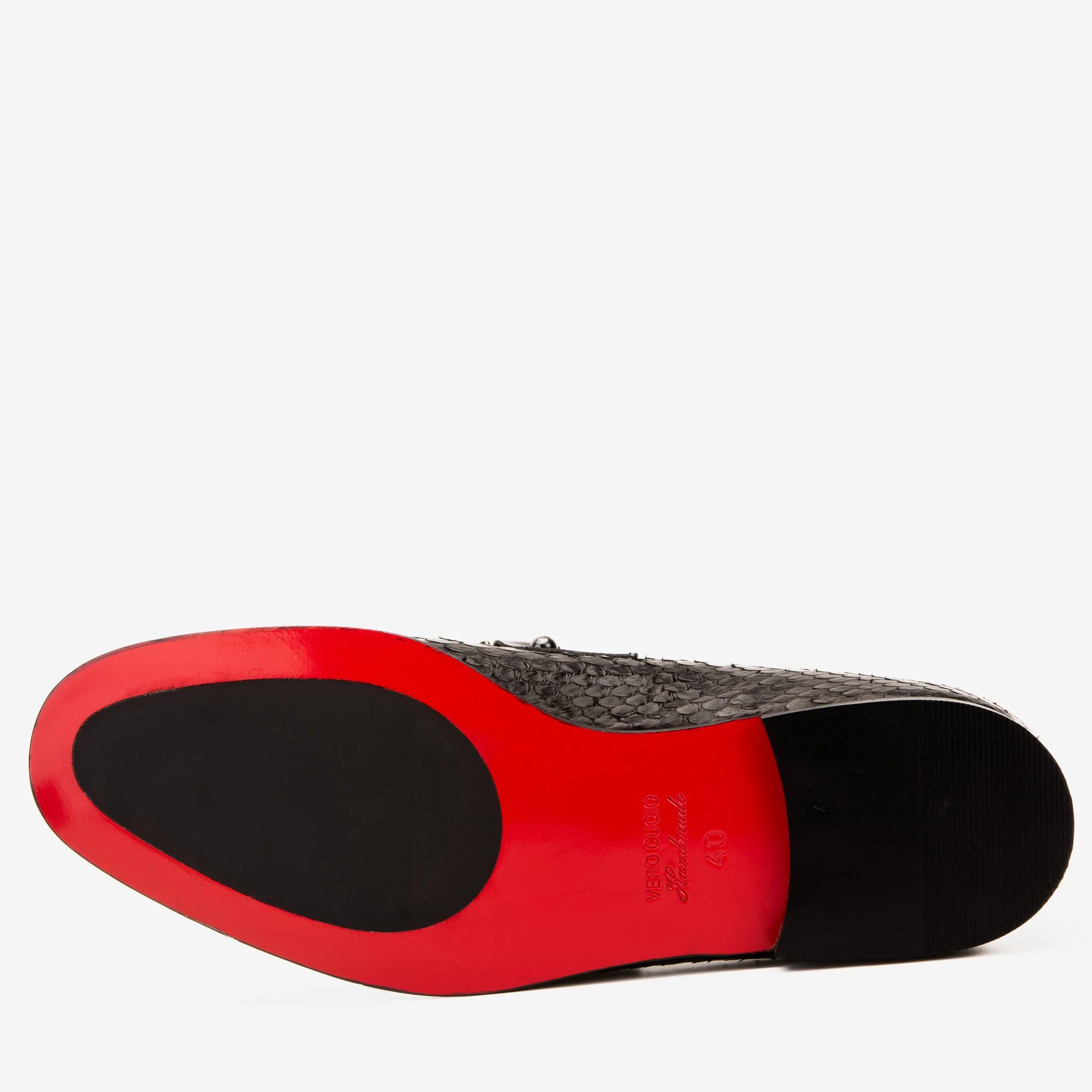 The Boss Pyth Black Shoe Bit Loafer Men Shoe - Image 6