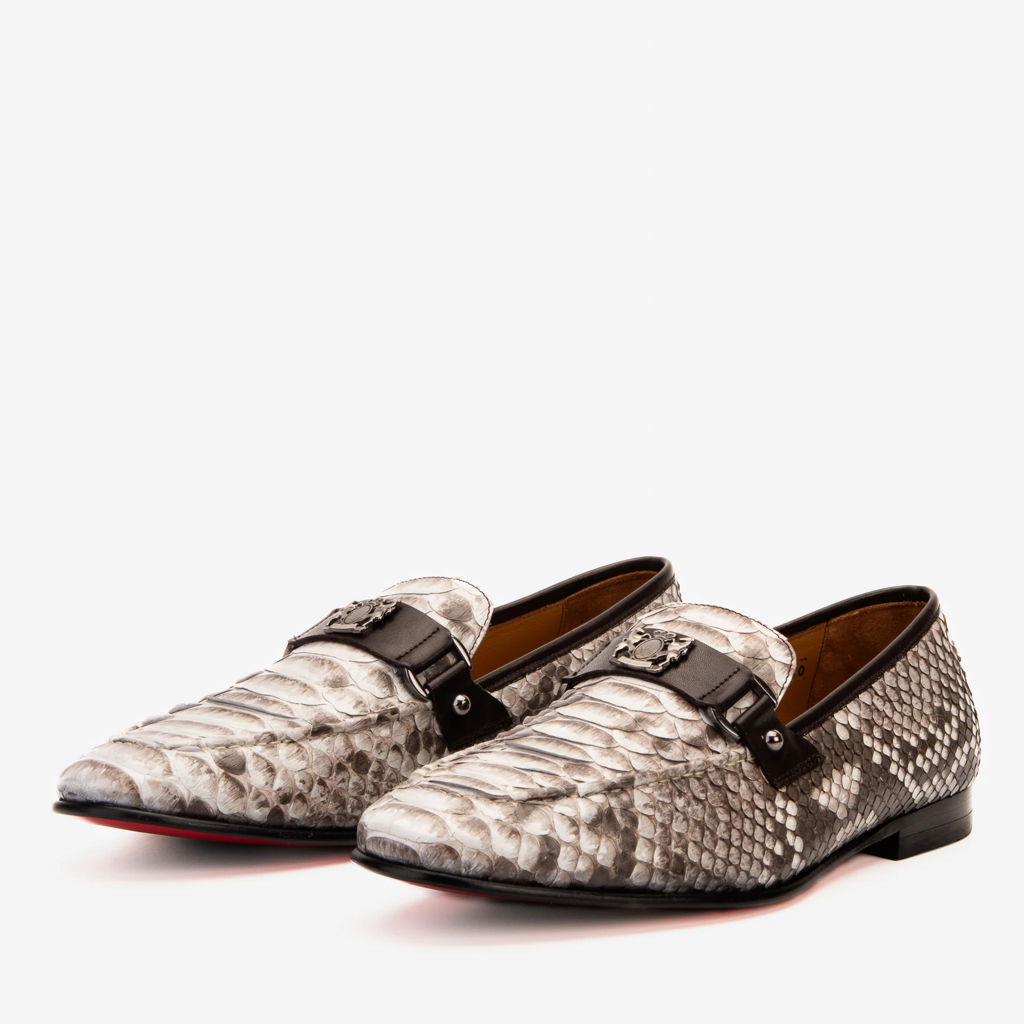 The Boss Pyth Naturel White Color Bit Loafer Men Shoe - Image 2