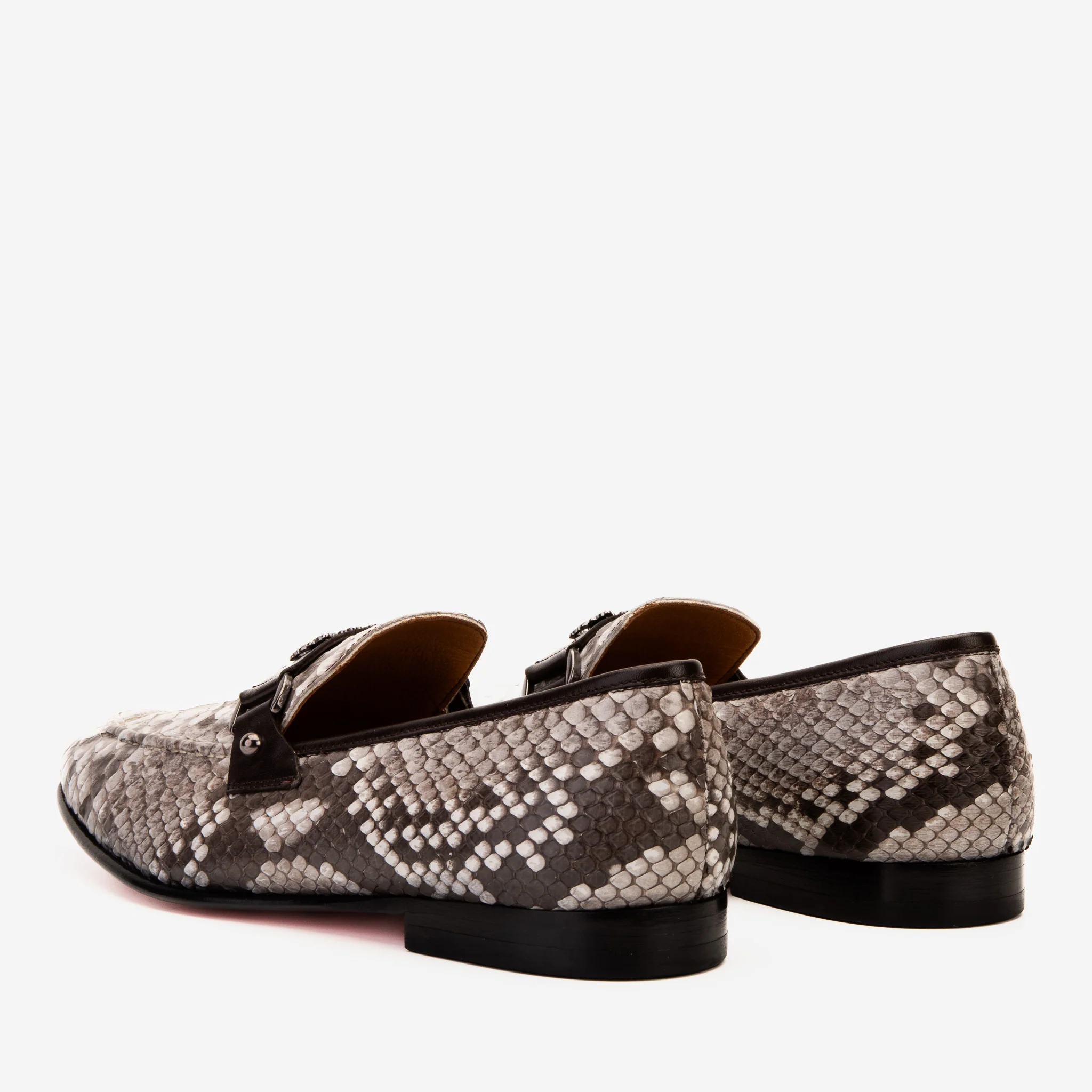 The Boss Pyth Naturel White Color Bit Loafer Men Shoe - Image 3