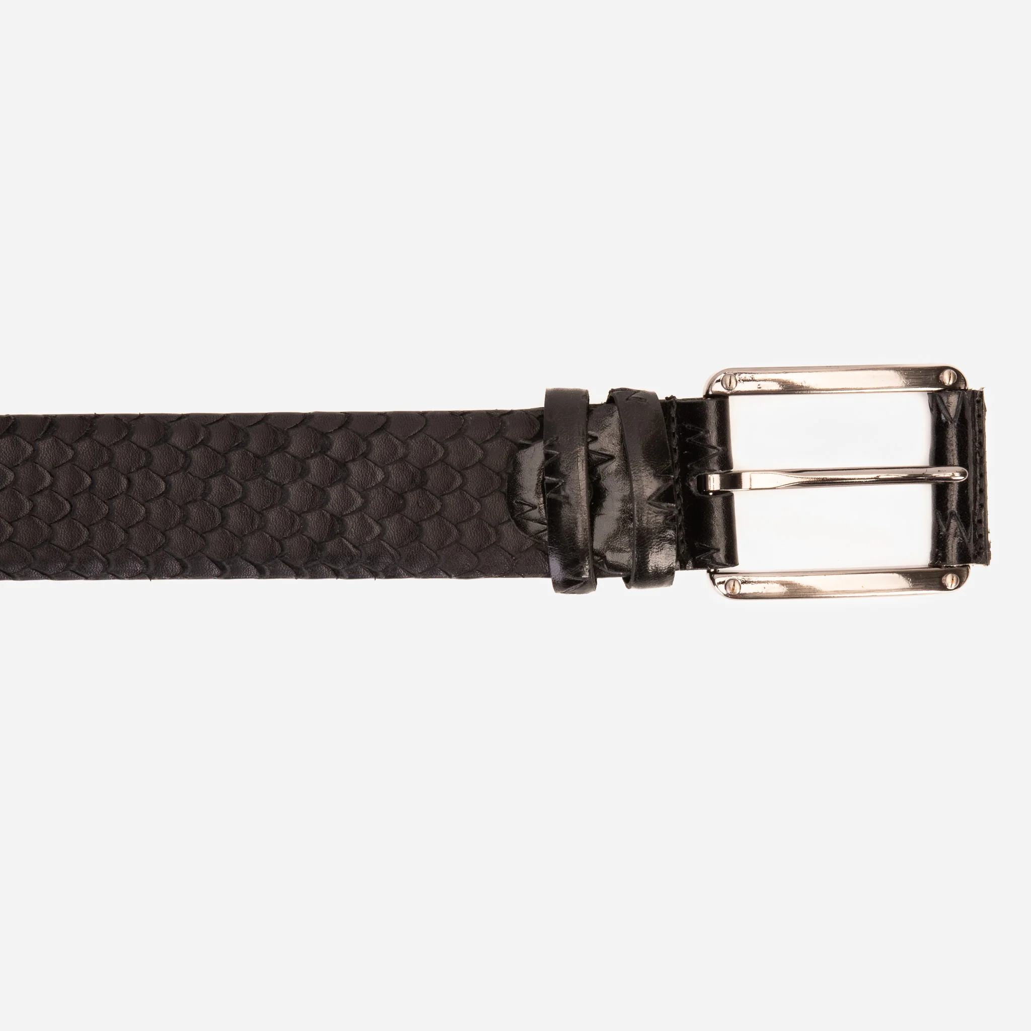 The Caesars Black Leather Belt - Image 5