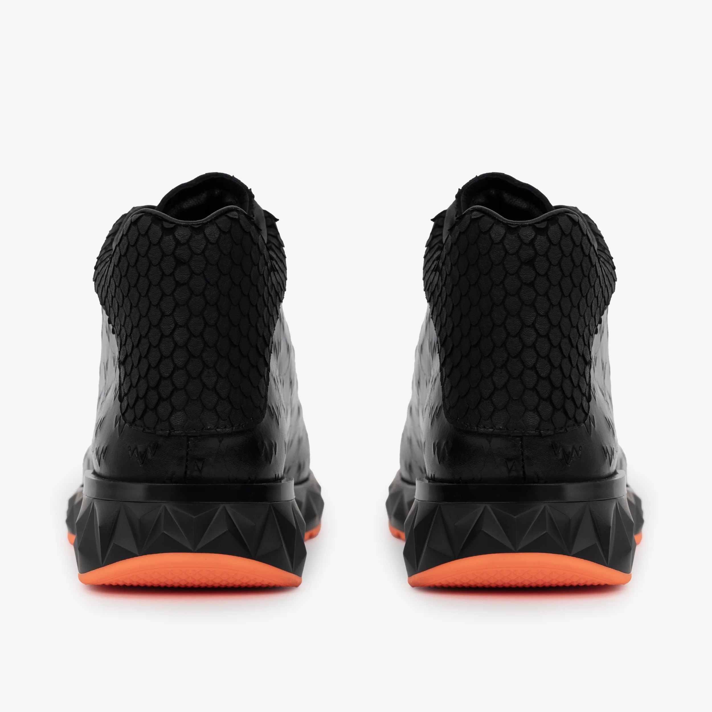 The Caesars Black Leather High-Top Men Sneaker - Image 4