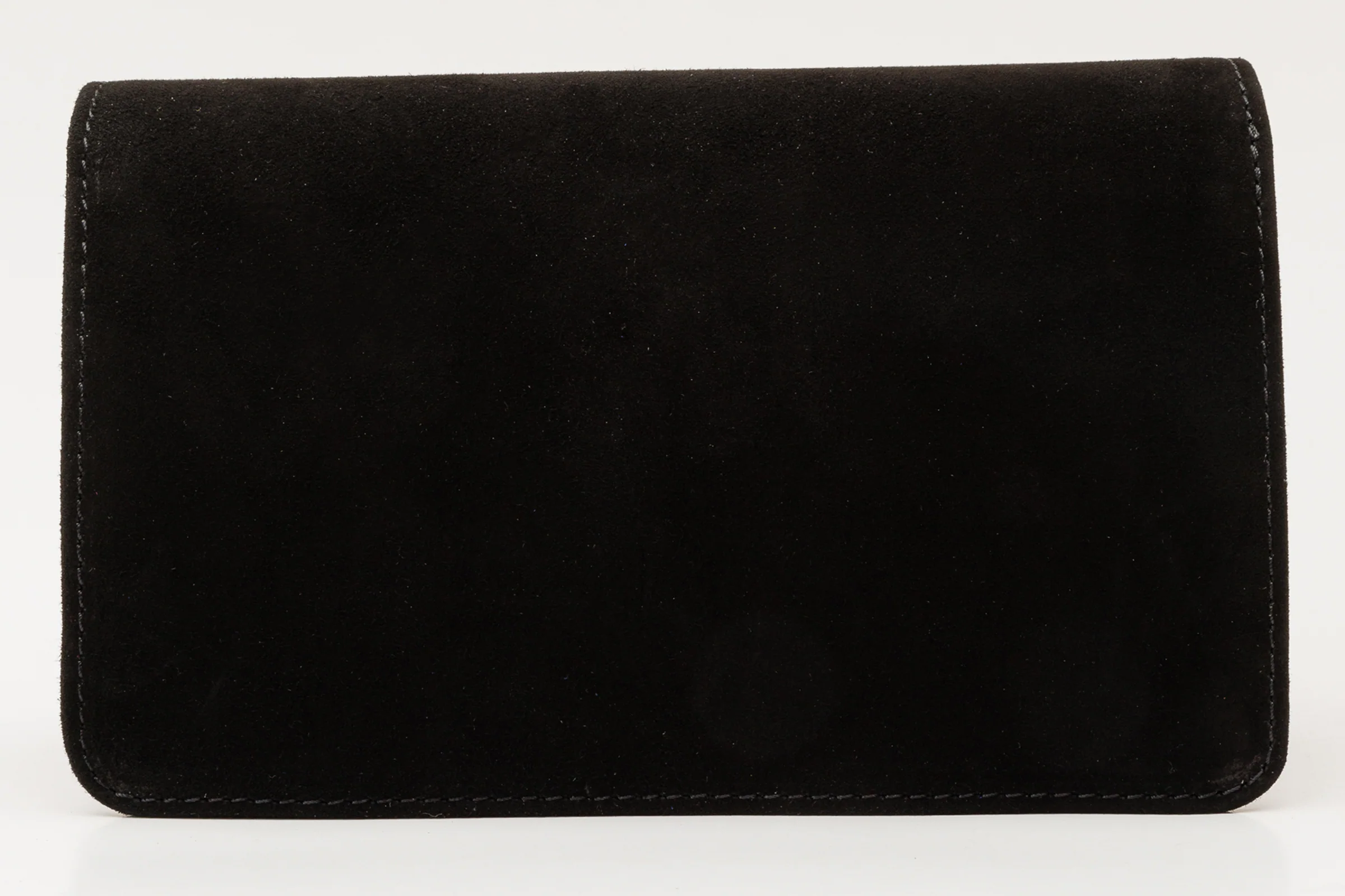 The California Black Suede Leather Handbag - Image 3